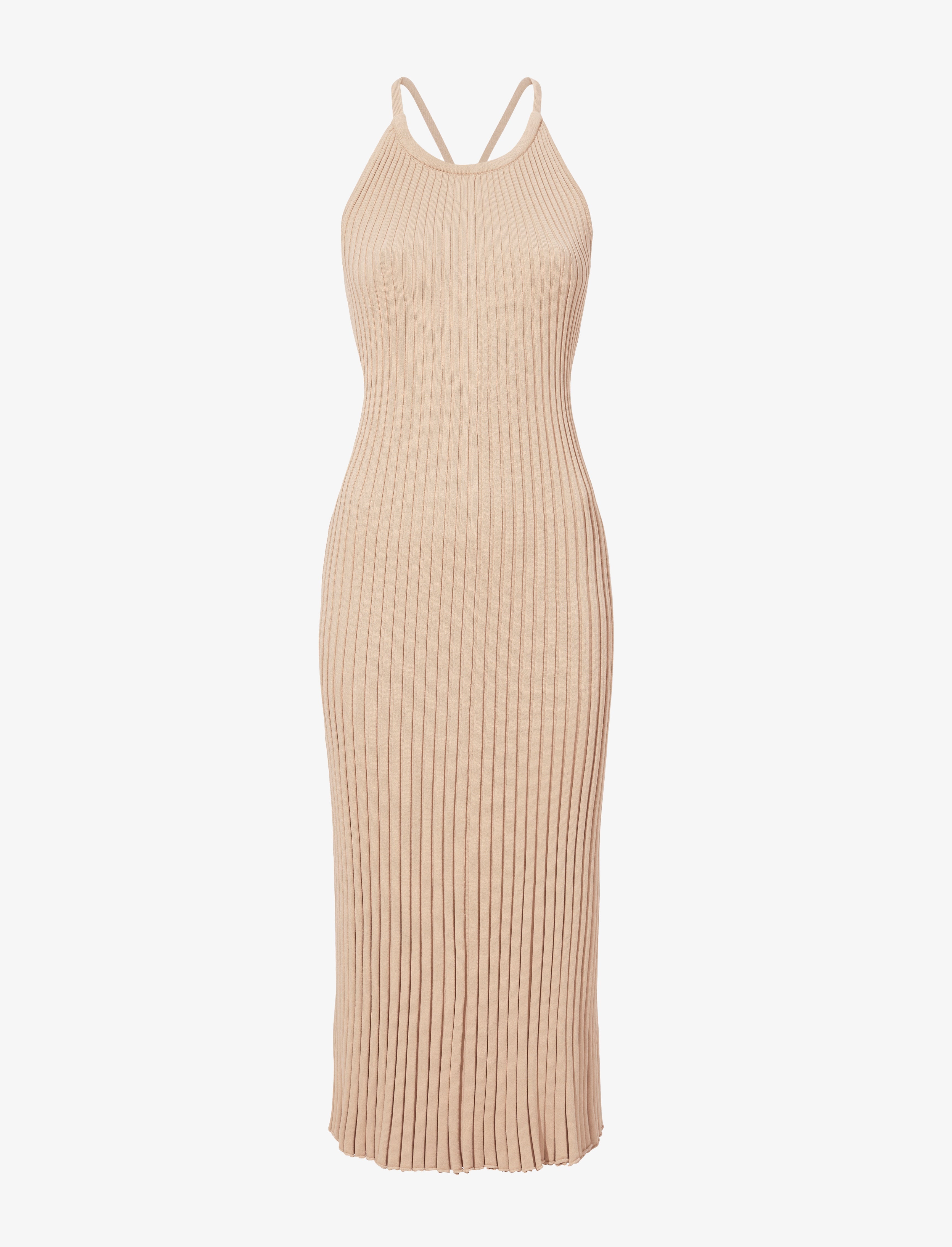 Vida Dress in Viscose Rib - 1