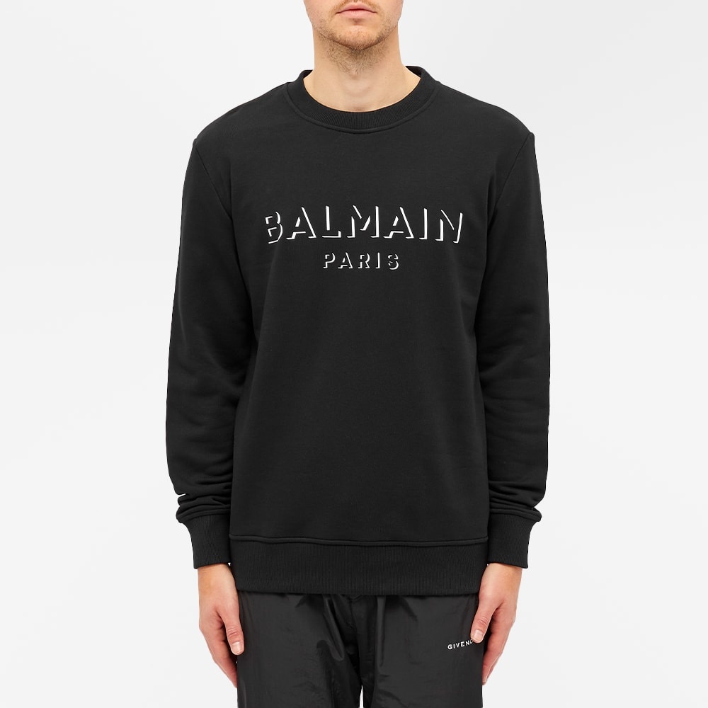 Balmain 3D Logo Crew Sweat - 3