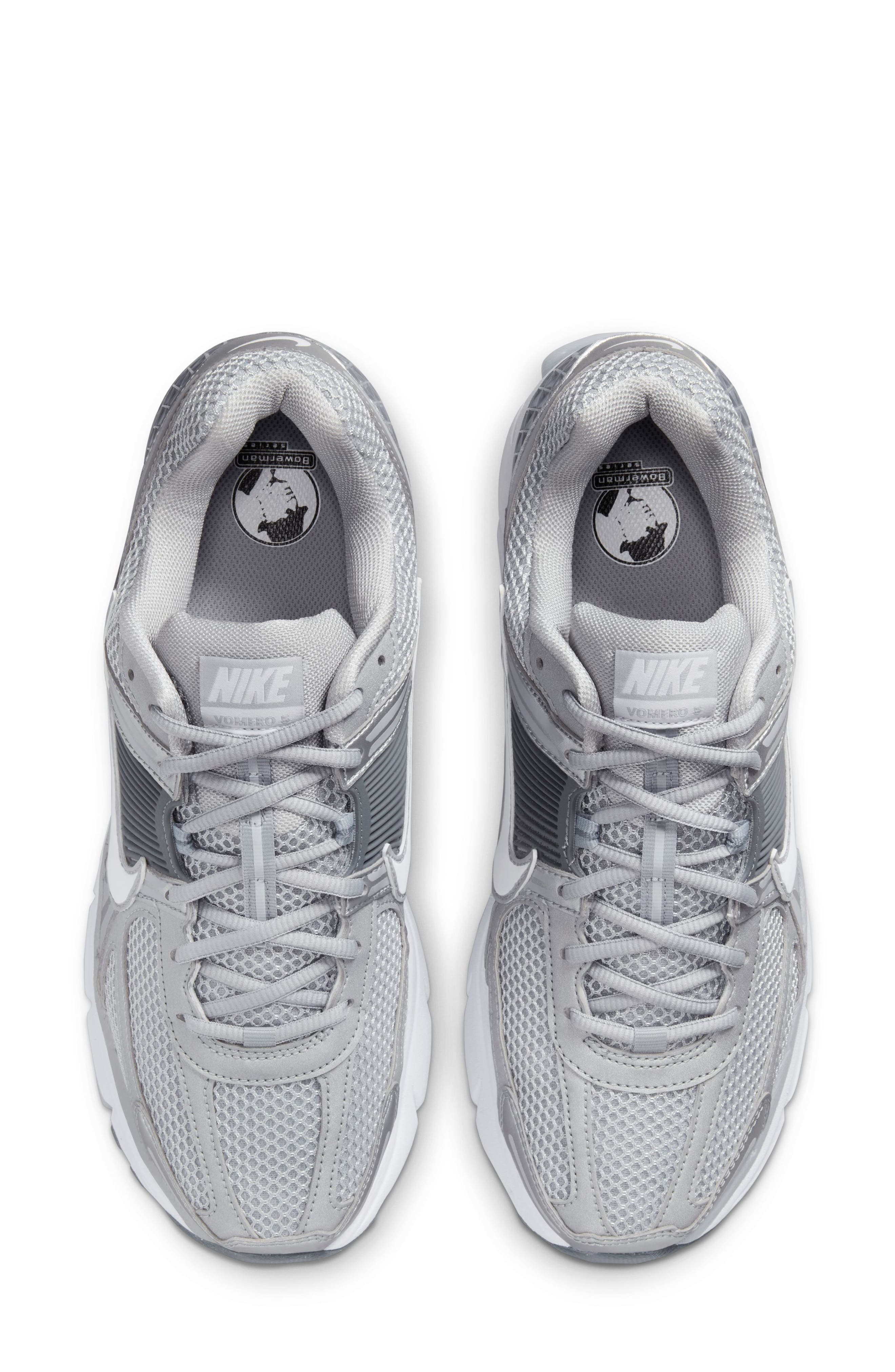 Nike Zoom Vomero 5 Sneaker in Wolf Grey/White/Silver at Nordstrom - 3