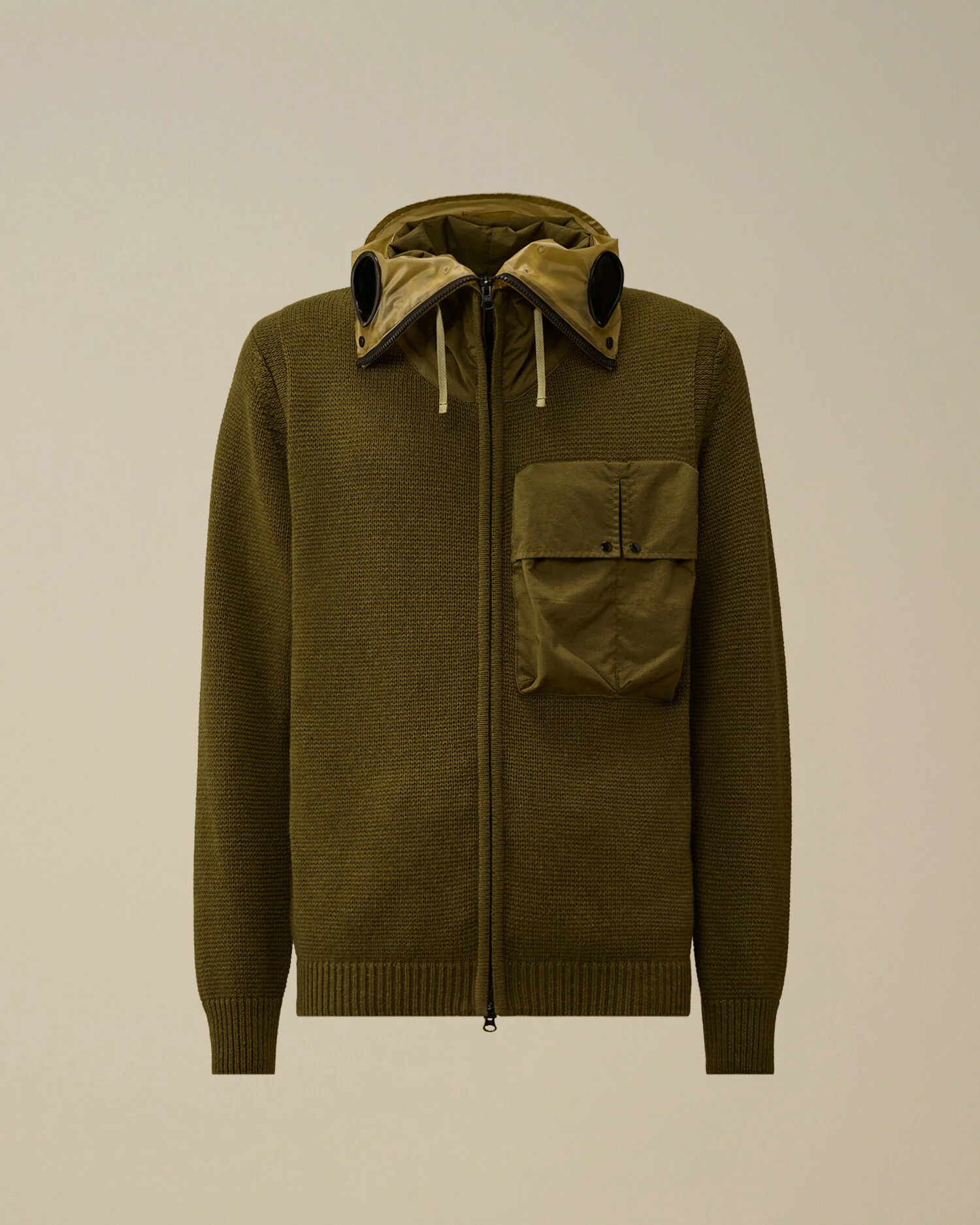 Lambswool Mixed Explorer Sweater - 1