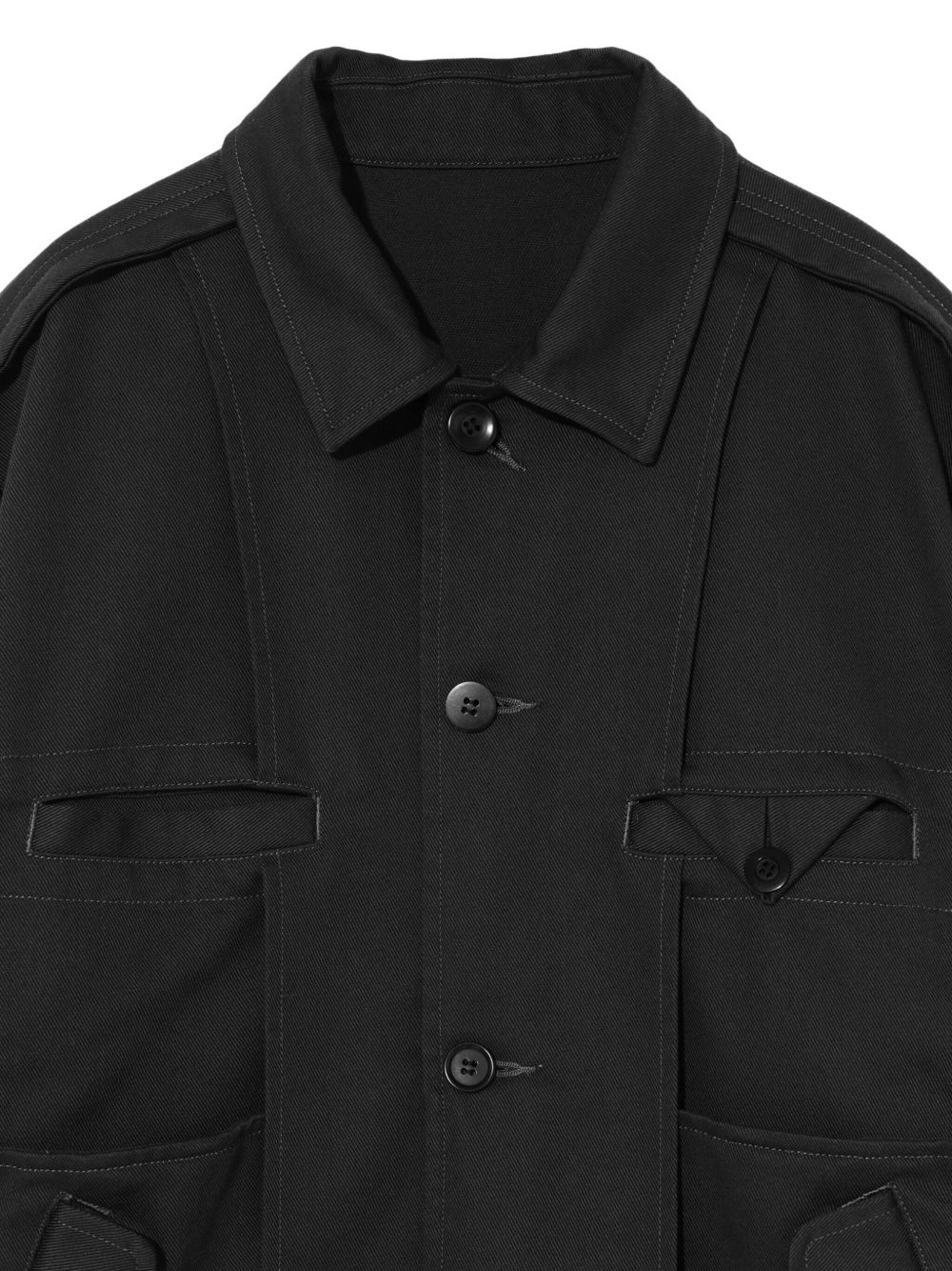 COTTON-BLEND SHIRT JACKET - 3