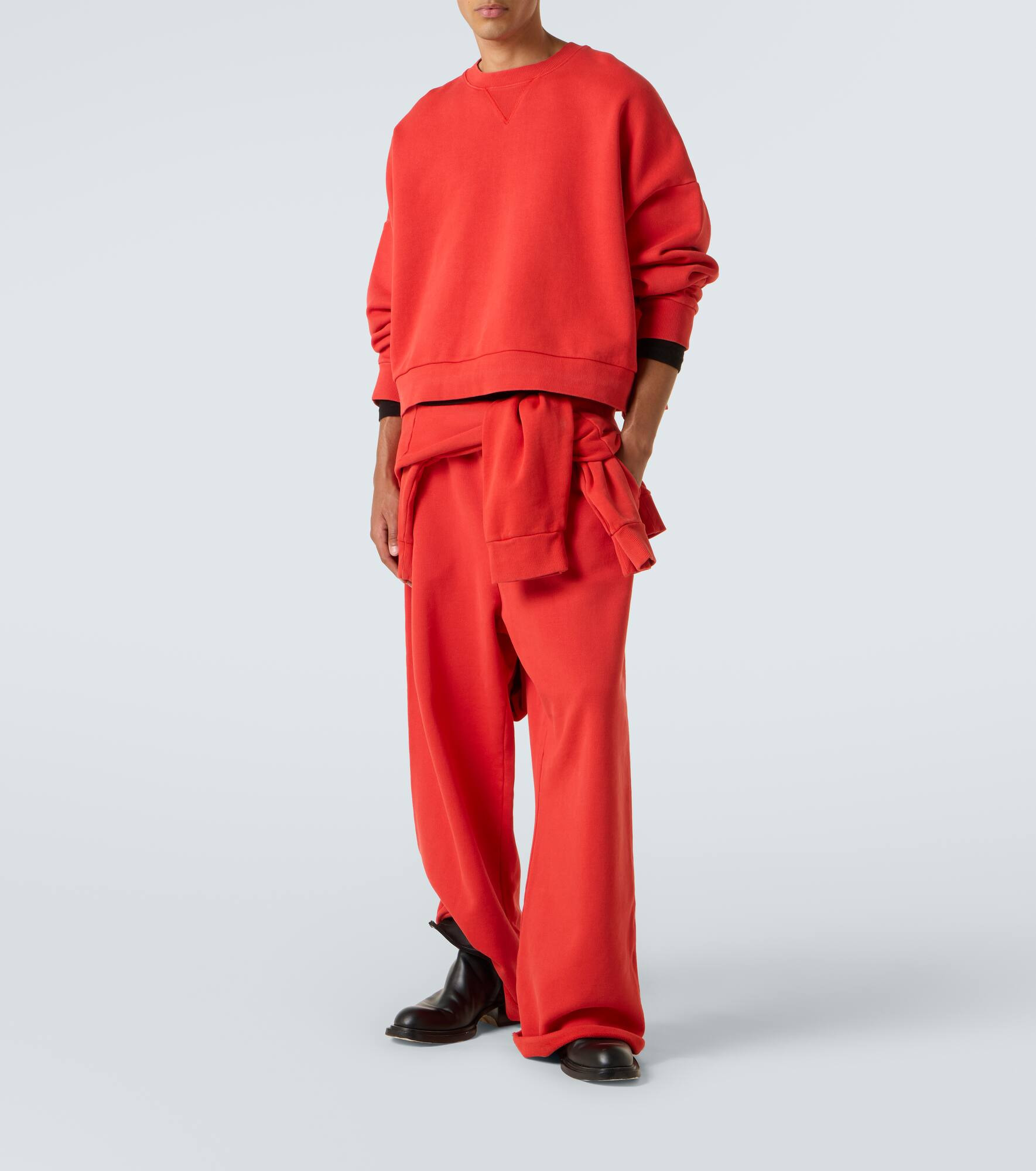 Cotton jersey sweatshirt - 2