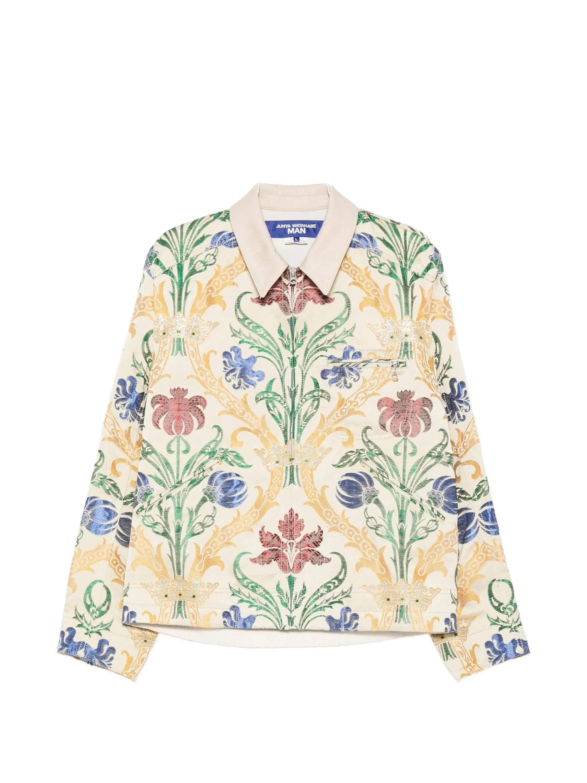 Junya Watanabe Floral-motifs Jacket - 1