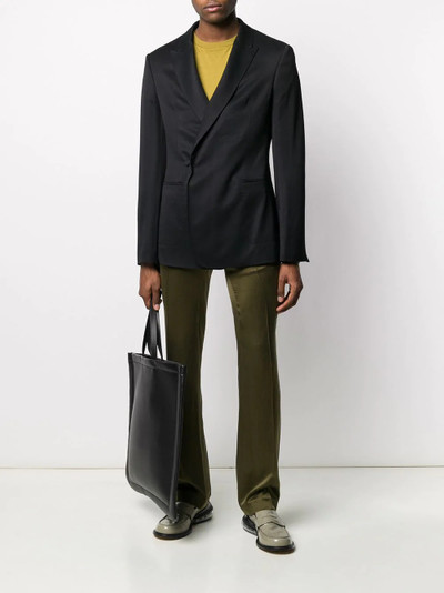 Haider Ackermann raised seam trousers outlook