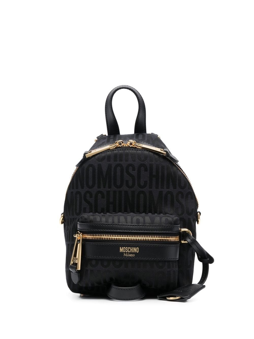 logo-jacquard backpack - 1