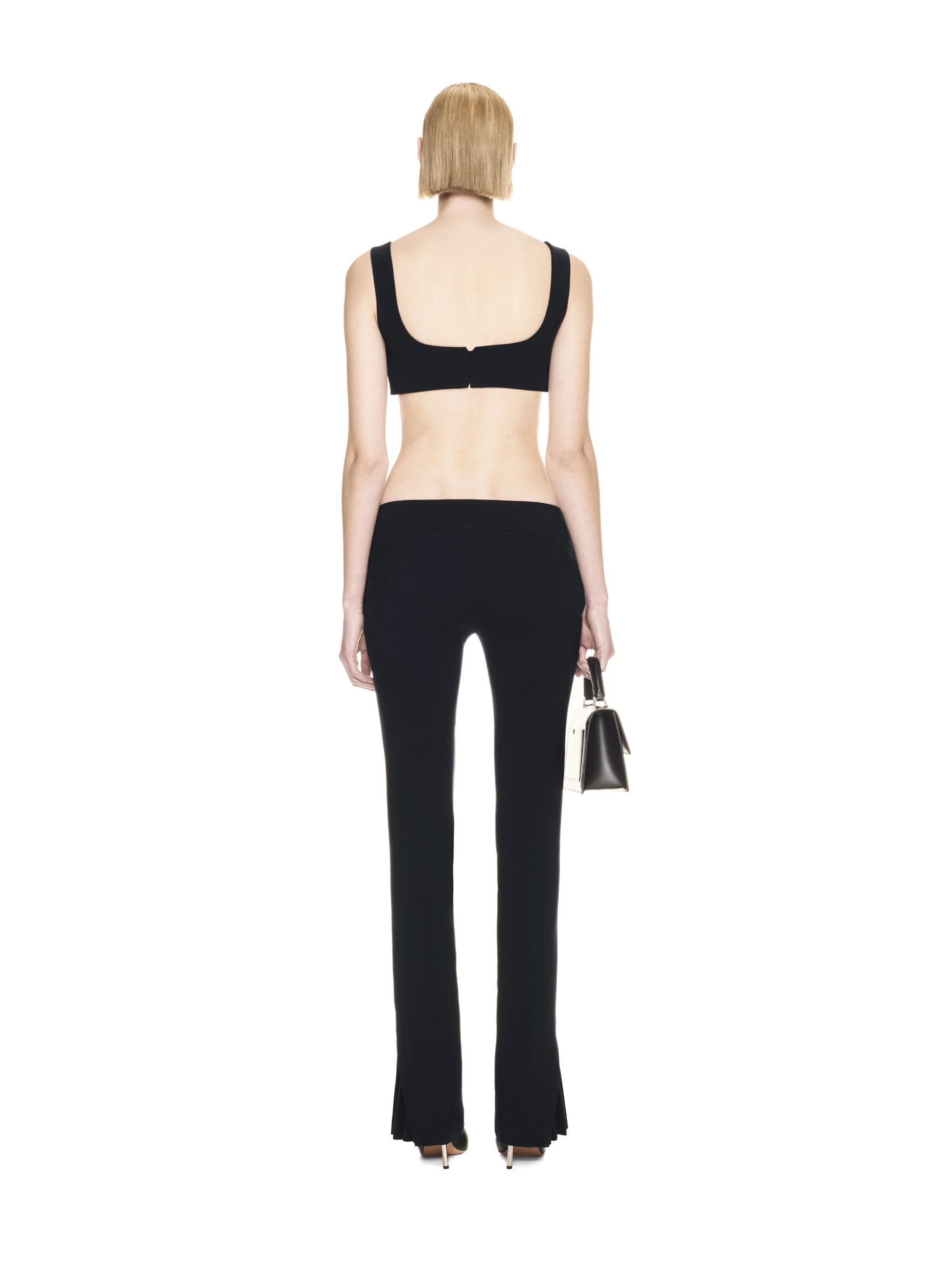 Stretch Wo Belt Slim Pant Cobalt Blue N - 4
