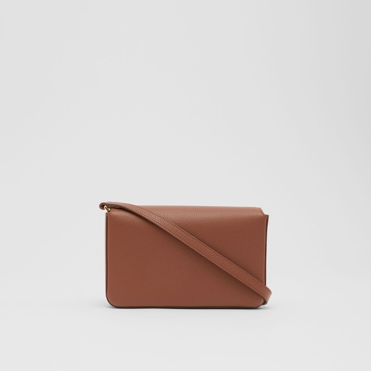 Burberry Small Leather and Vintage Check Crossbody Bag REVERSIBLE