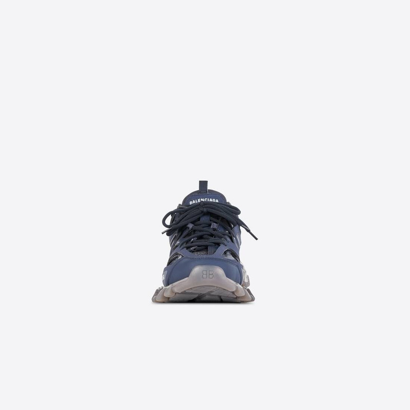 BALENCIAGA Men's Track Clear Sole Sneaker in Grey outlook