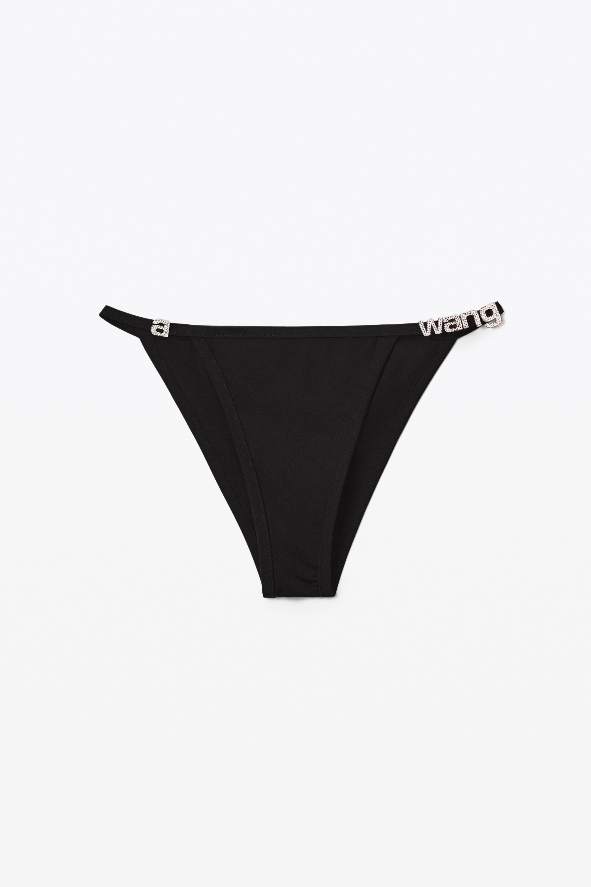 DIAMANTE LOGO BIKINI BOTTOM IN JERSEY - 1