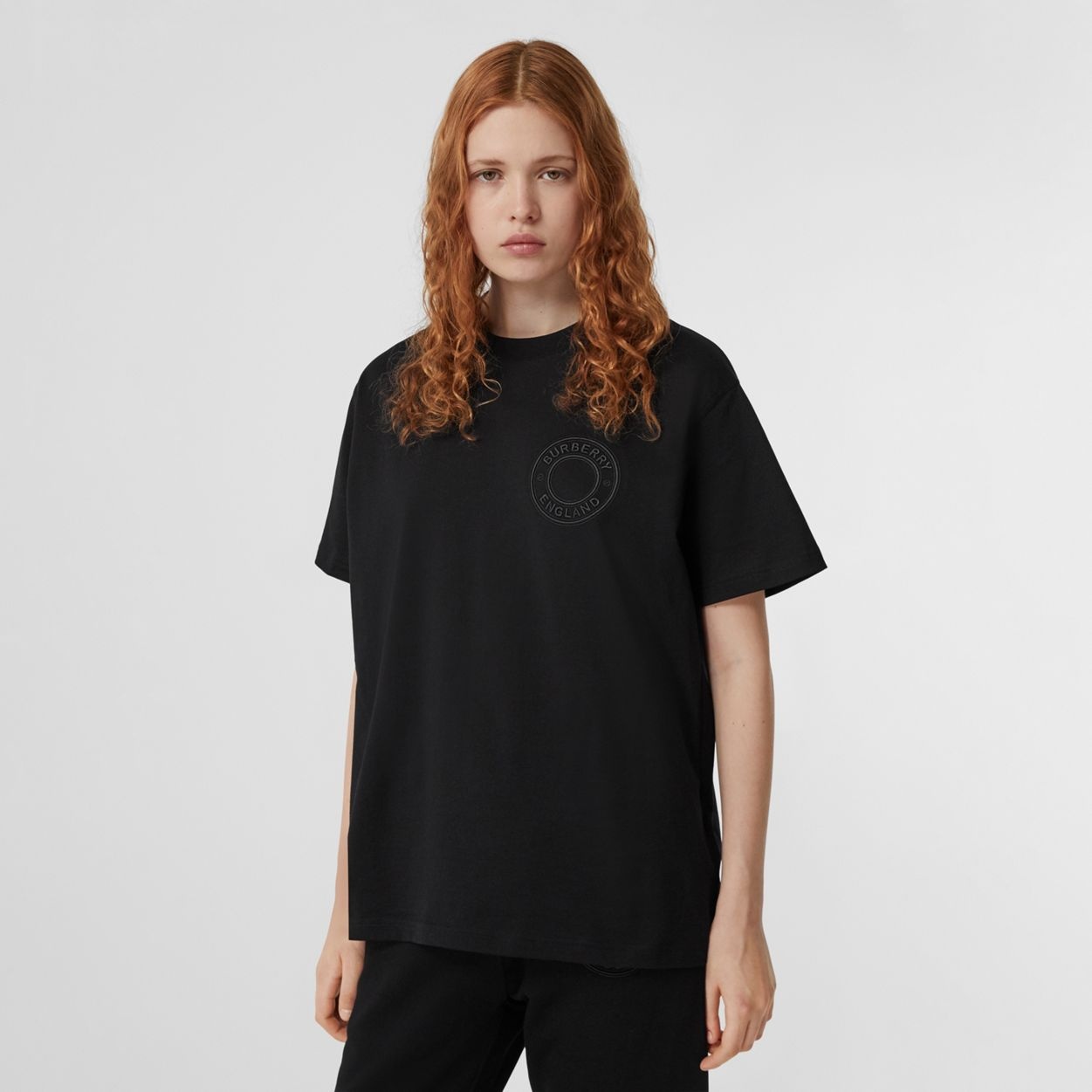 Logo Graphic Cotton Oversized T-shirt - 2