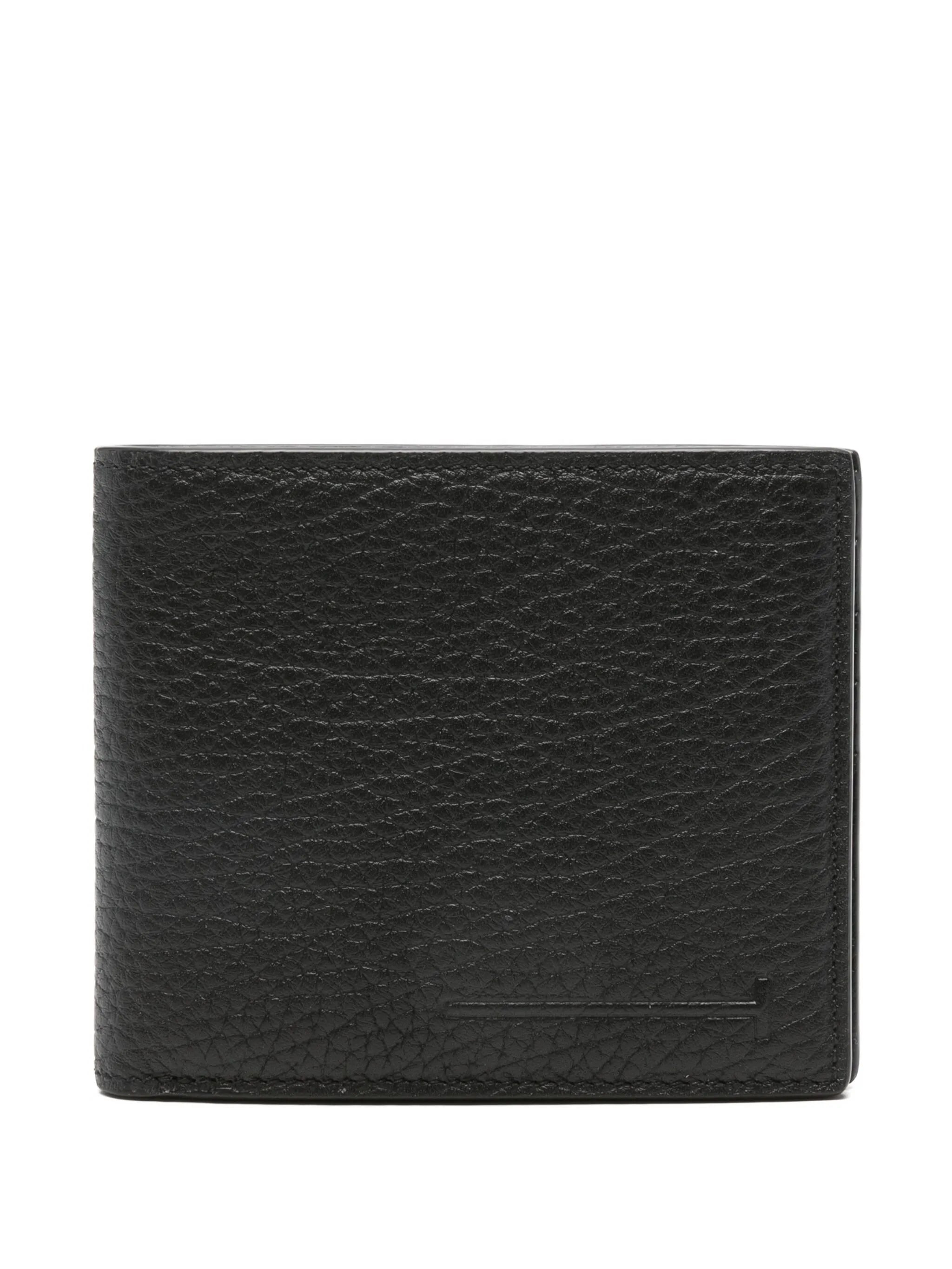 leather bi-fold wallet - 1