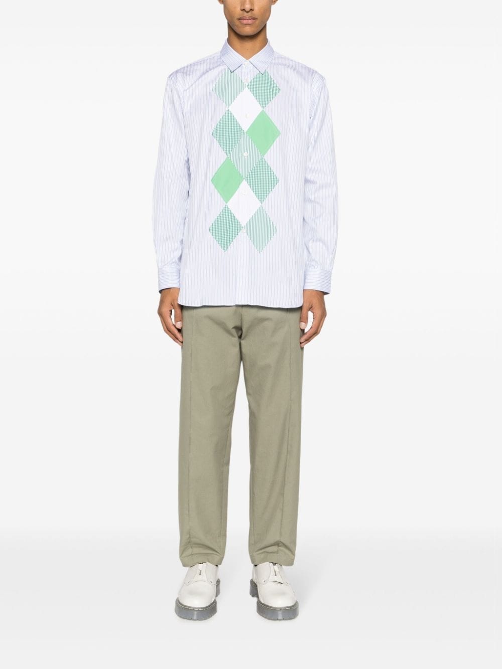 striped cotton shirt - 2