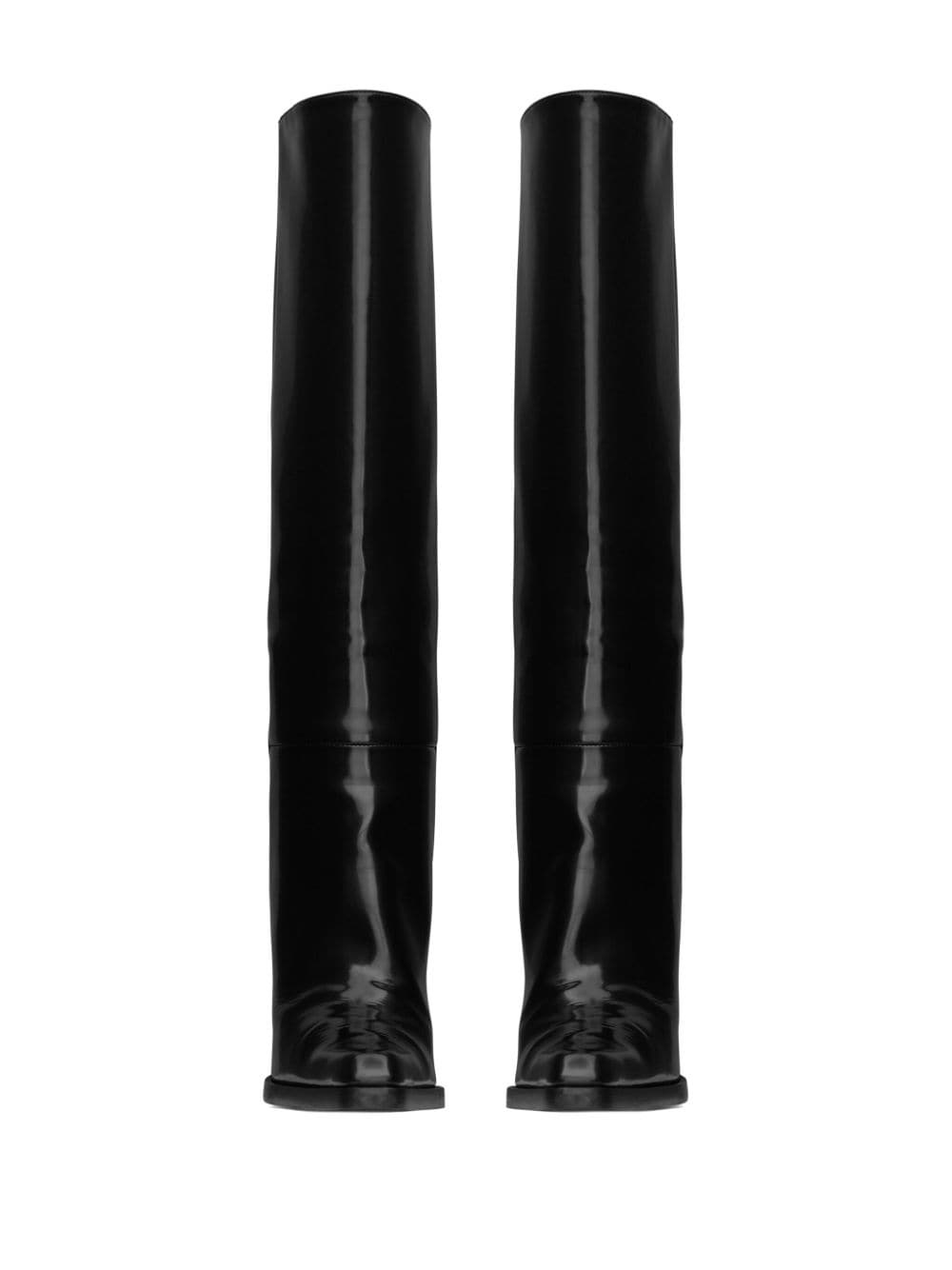 Nina 110mm leather over-the-knee boots - 4