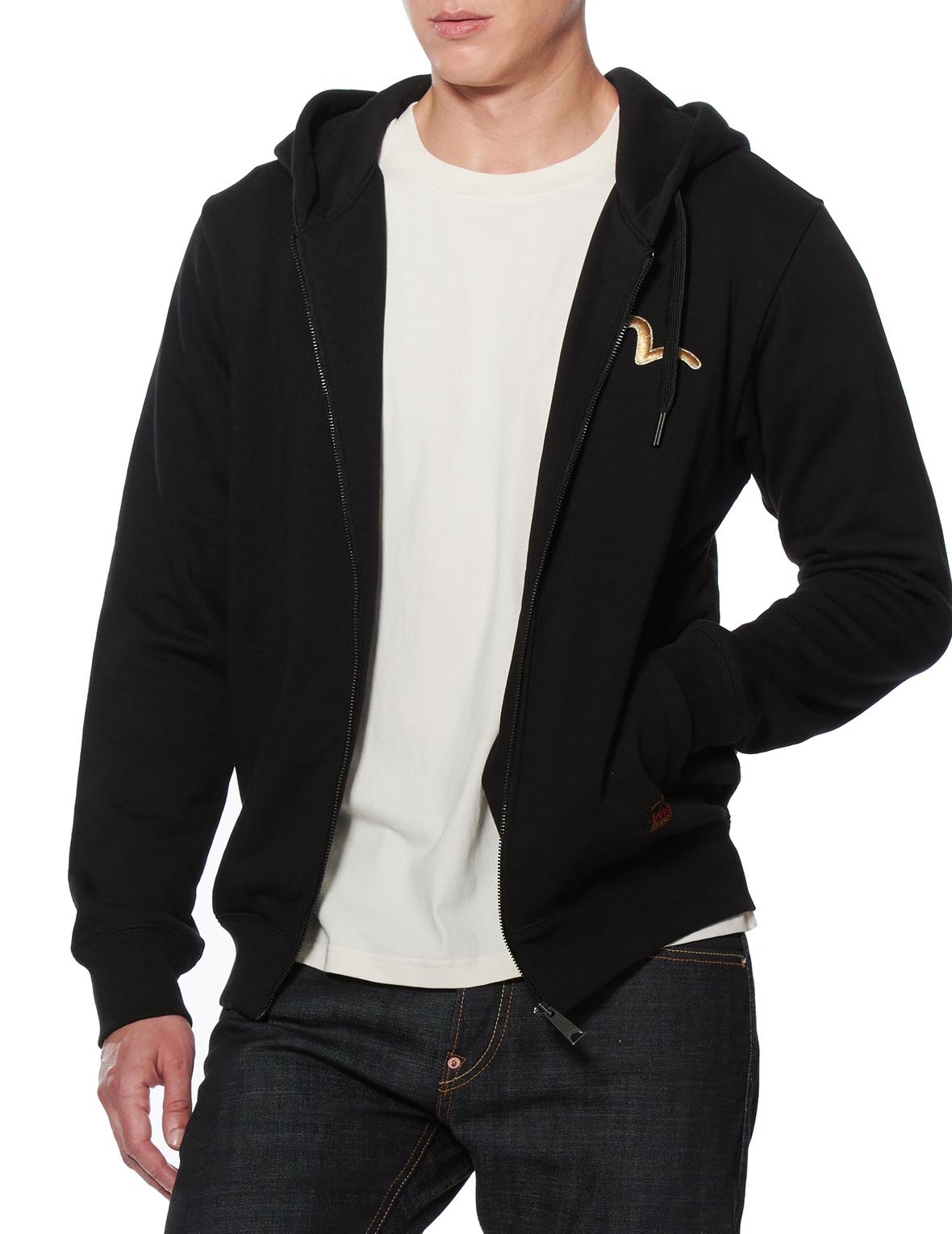 TAKA PRINT ZIP-UP HOODIE - 4
