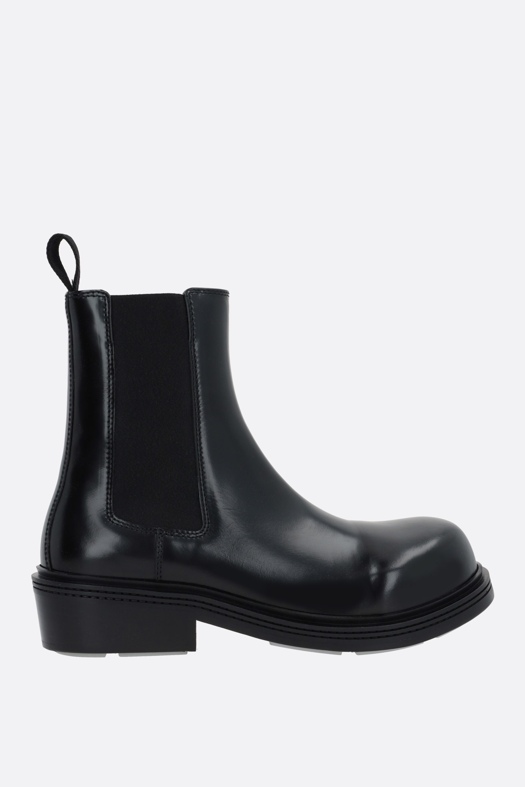 FIREMAN BRUSHED LEATHER CHELSEA BOOTS - 1