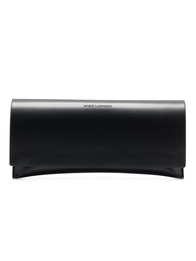logo-plaque cat-eye sunglasses 4