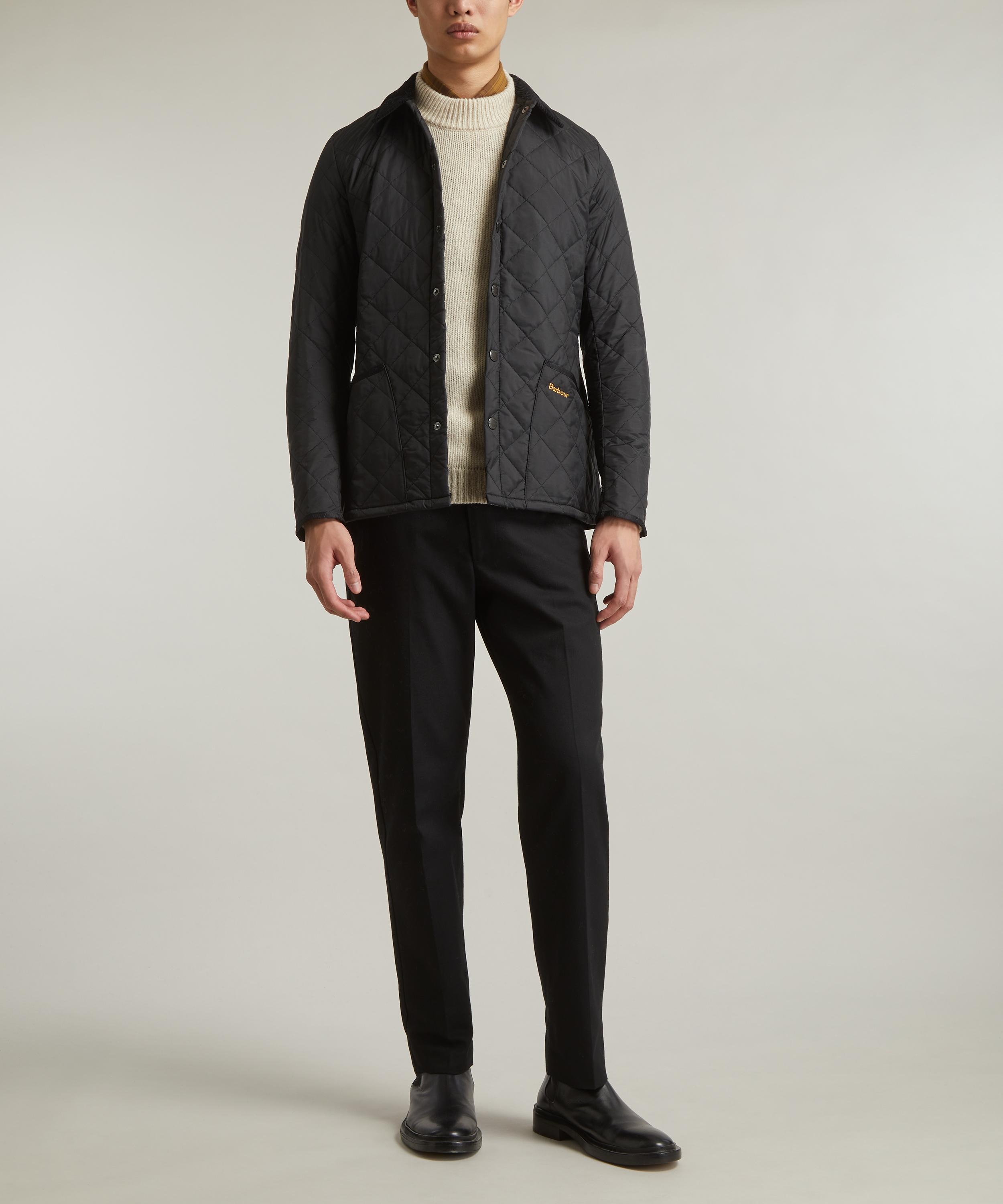 Heritage Liddesdale Black Quilted Jacket - 2