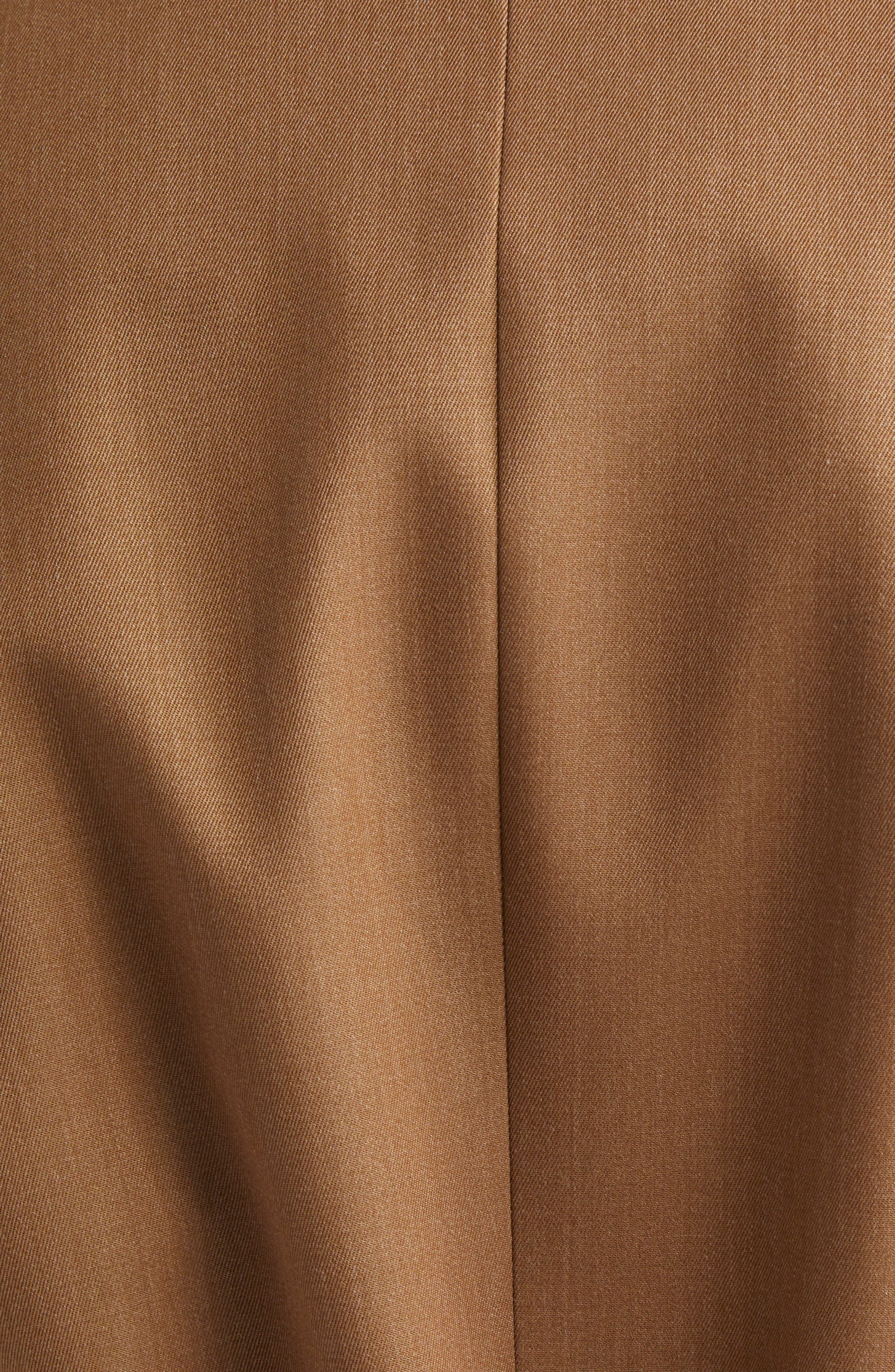 MONSE Crisscross Belted Wool Jacket in Tan at Nordstrom - 6