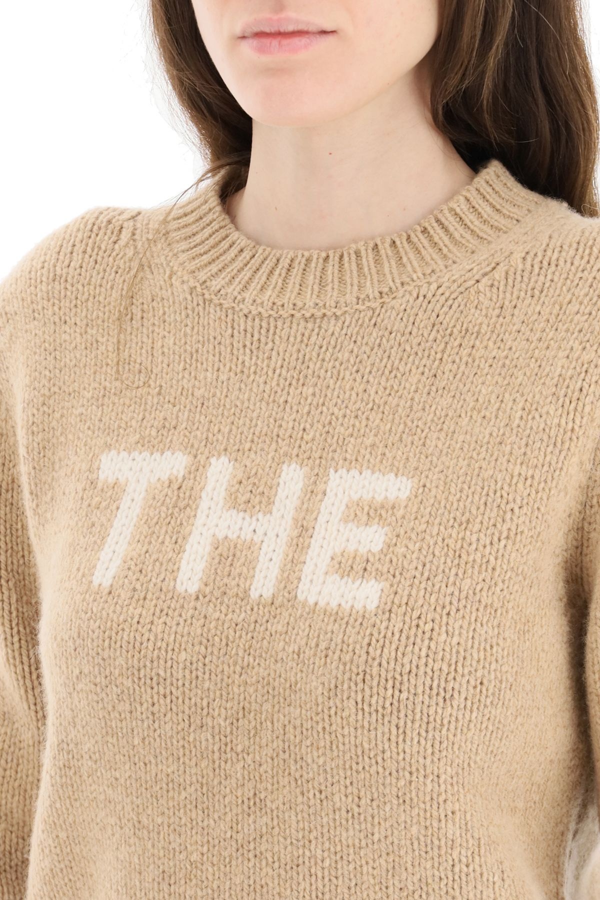 SWEATER WITH "THE" INTARSIA - 5