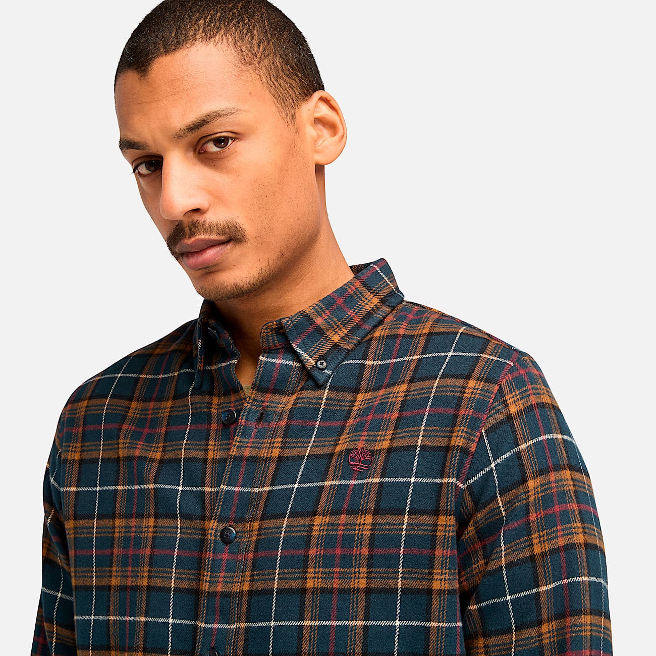Men's Midweight Flannel Check Shirt - 4