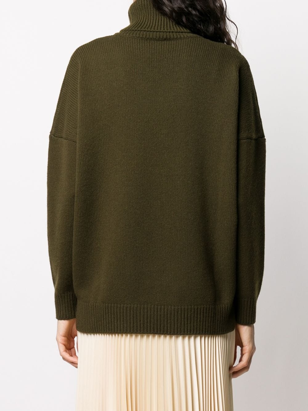 funnel neck cashmere jumper - 4