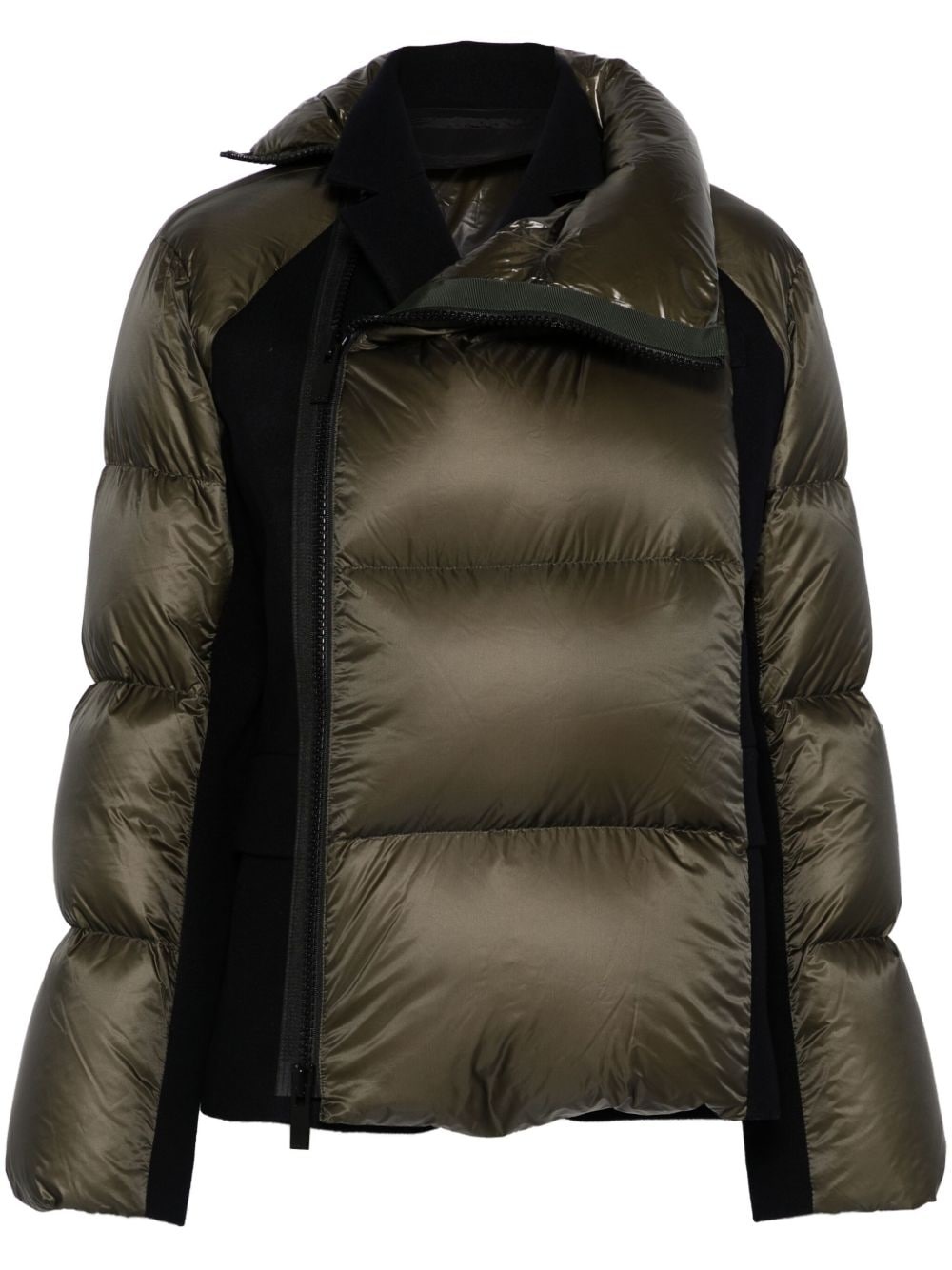 Nylon short down jacket - 1