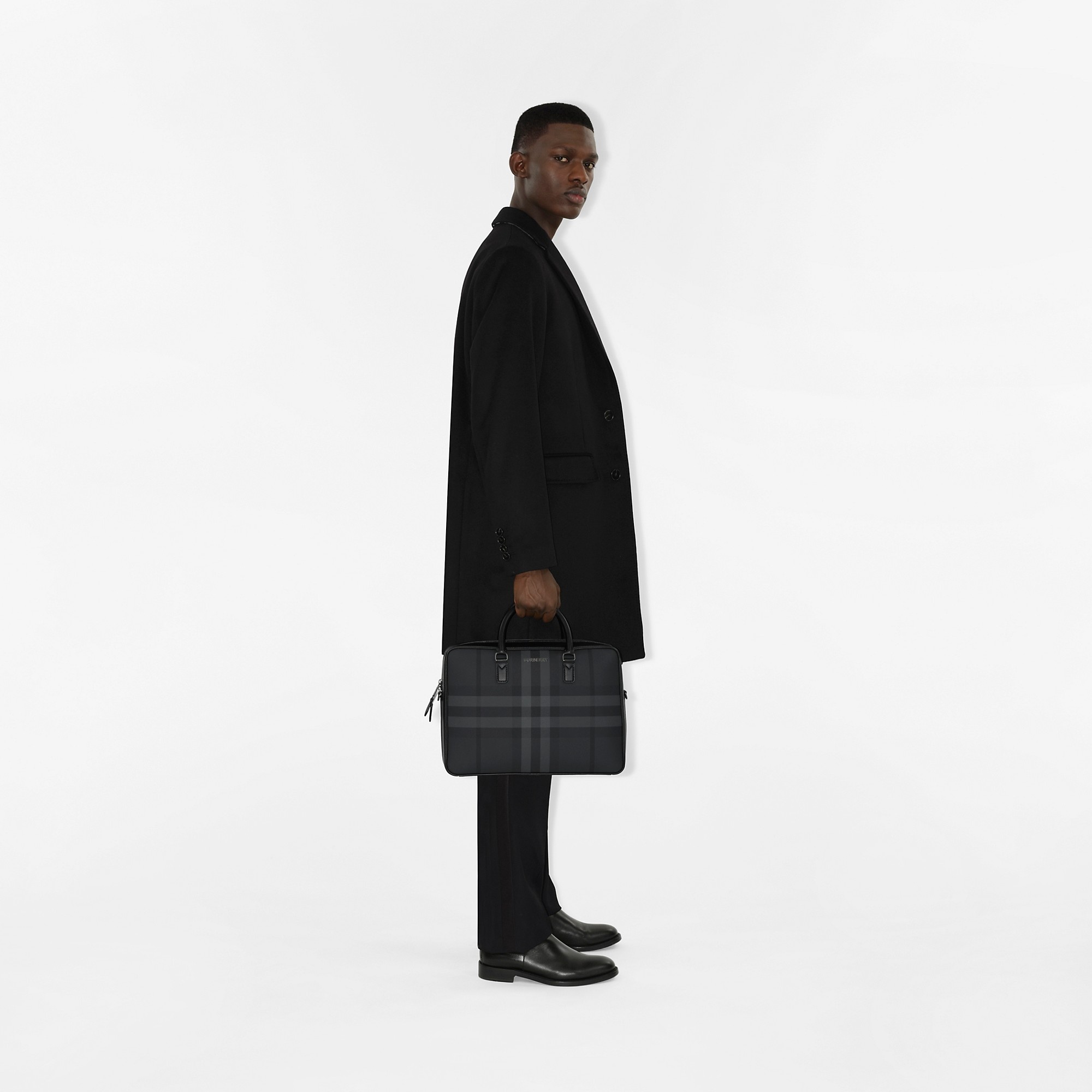 Wool Cashmere Tailored Coat - 3