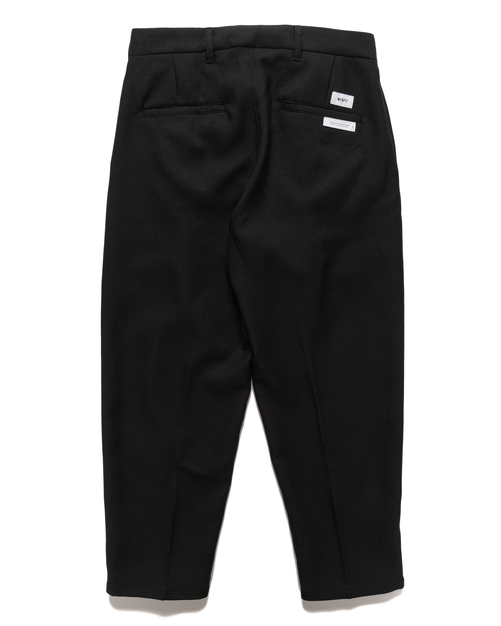 WTAPS TRDT1801 / Trousers / Polyester Twill Pant BLACK | havenshop |  REVERSIBLE
