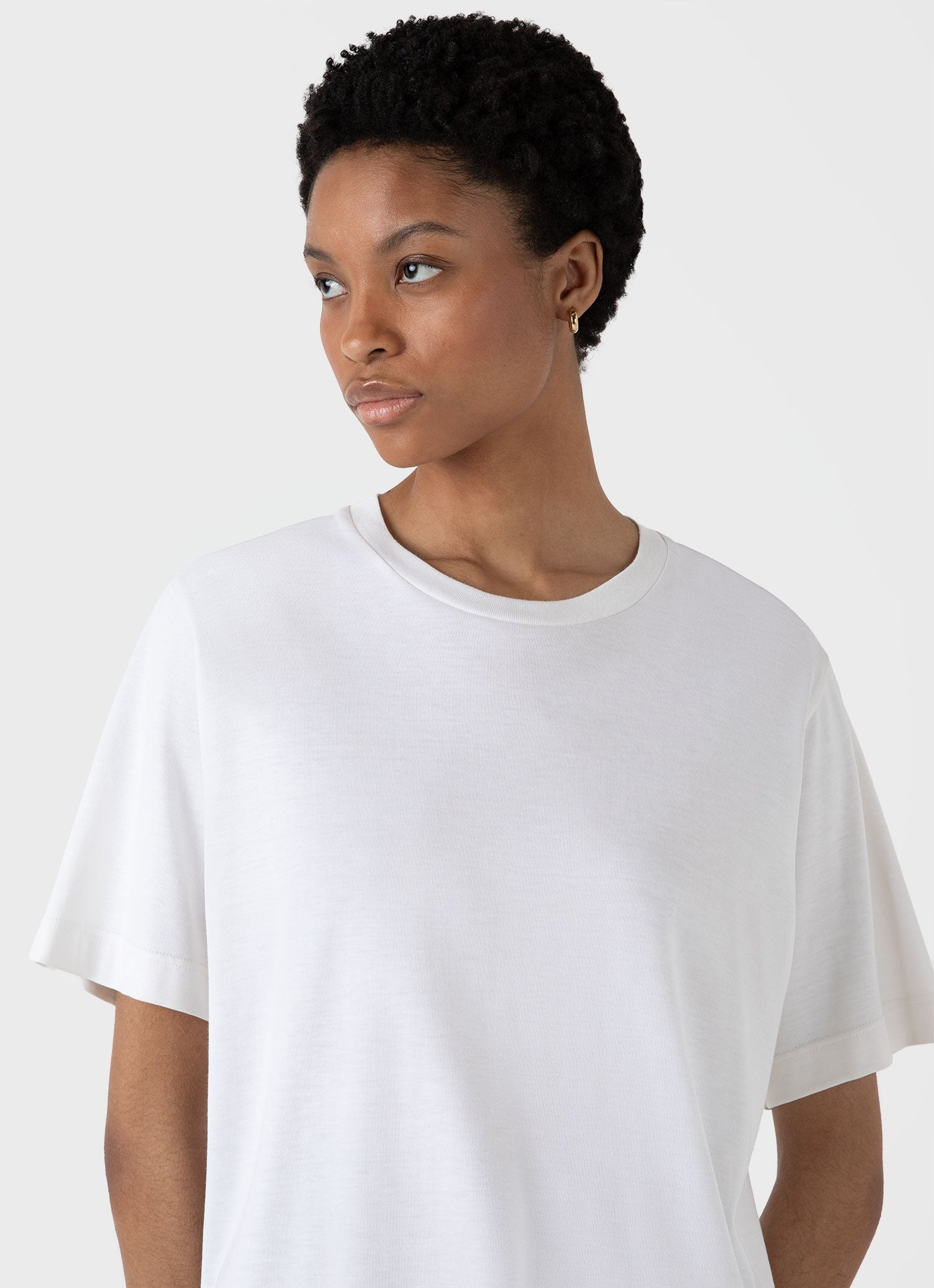 Boxy Silk T‑shirt - 4