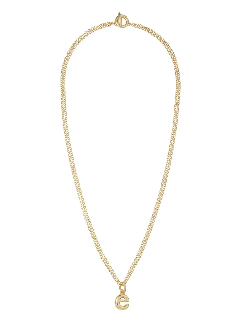 The Puffy Initial necklace - 1