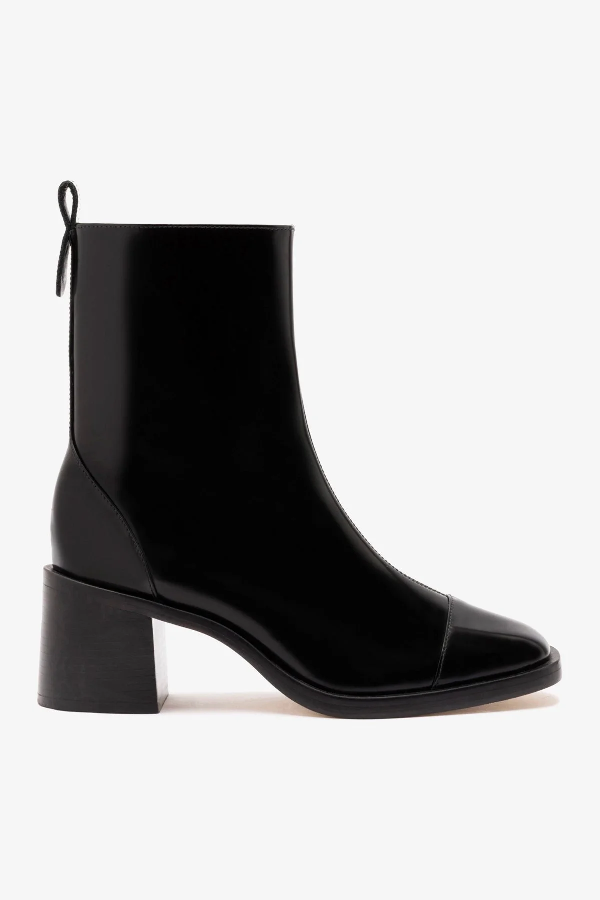 Mini Ricky Boot In Black Box Leather - 1