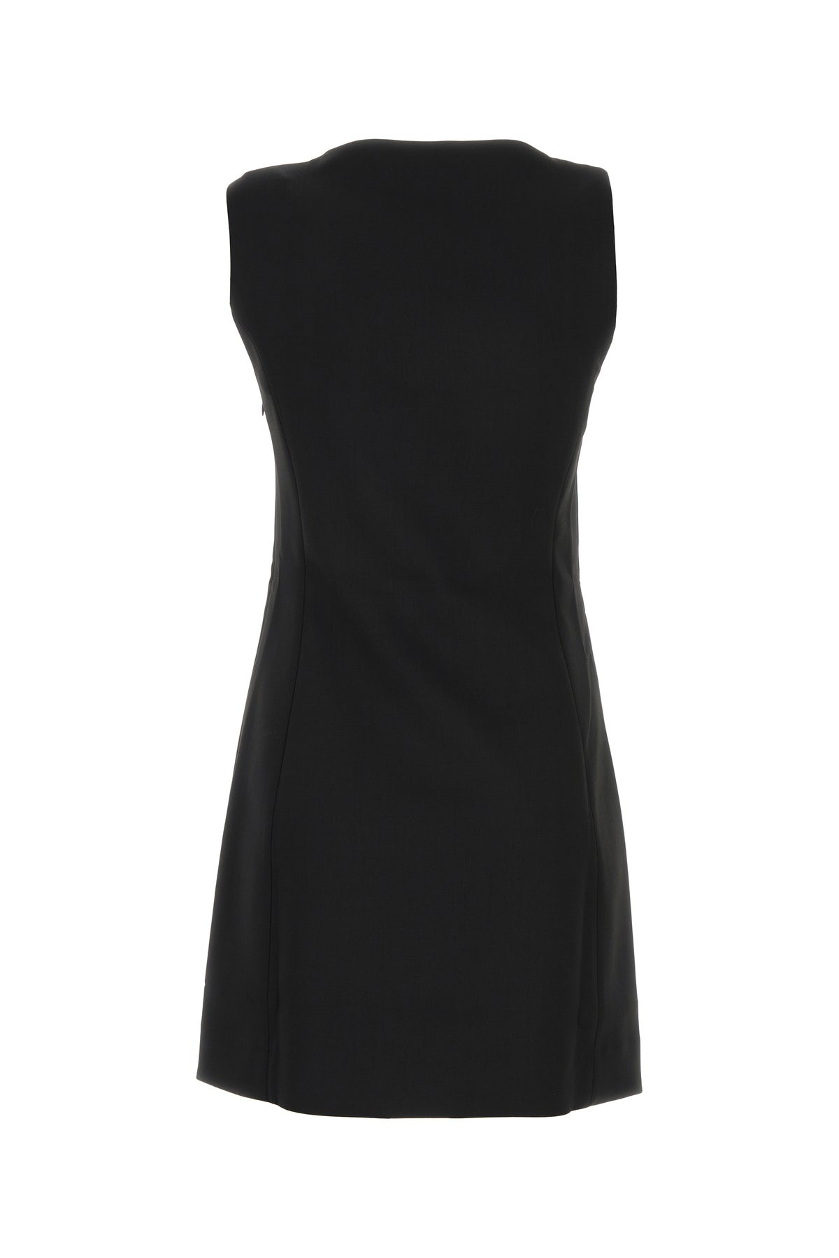 Coperni Women Black Stretch Jersey Fitted Dress - 2