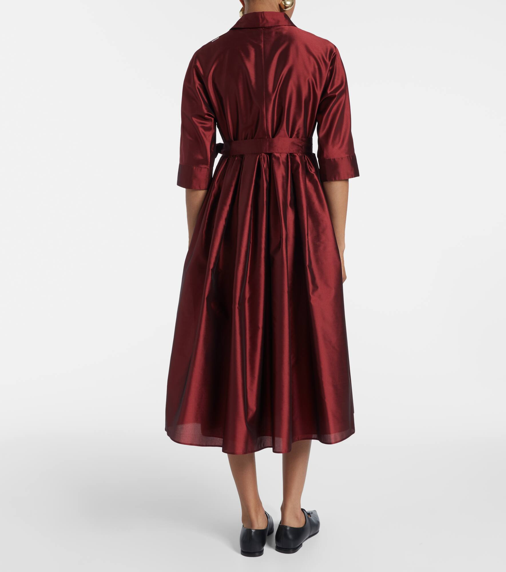 Perry satin midi dress - 3