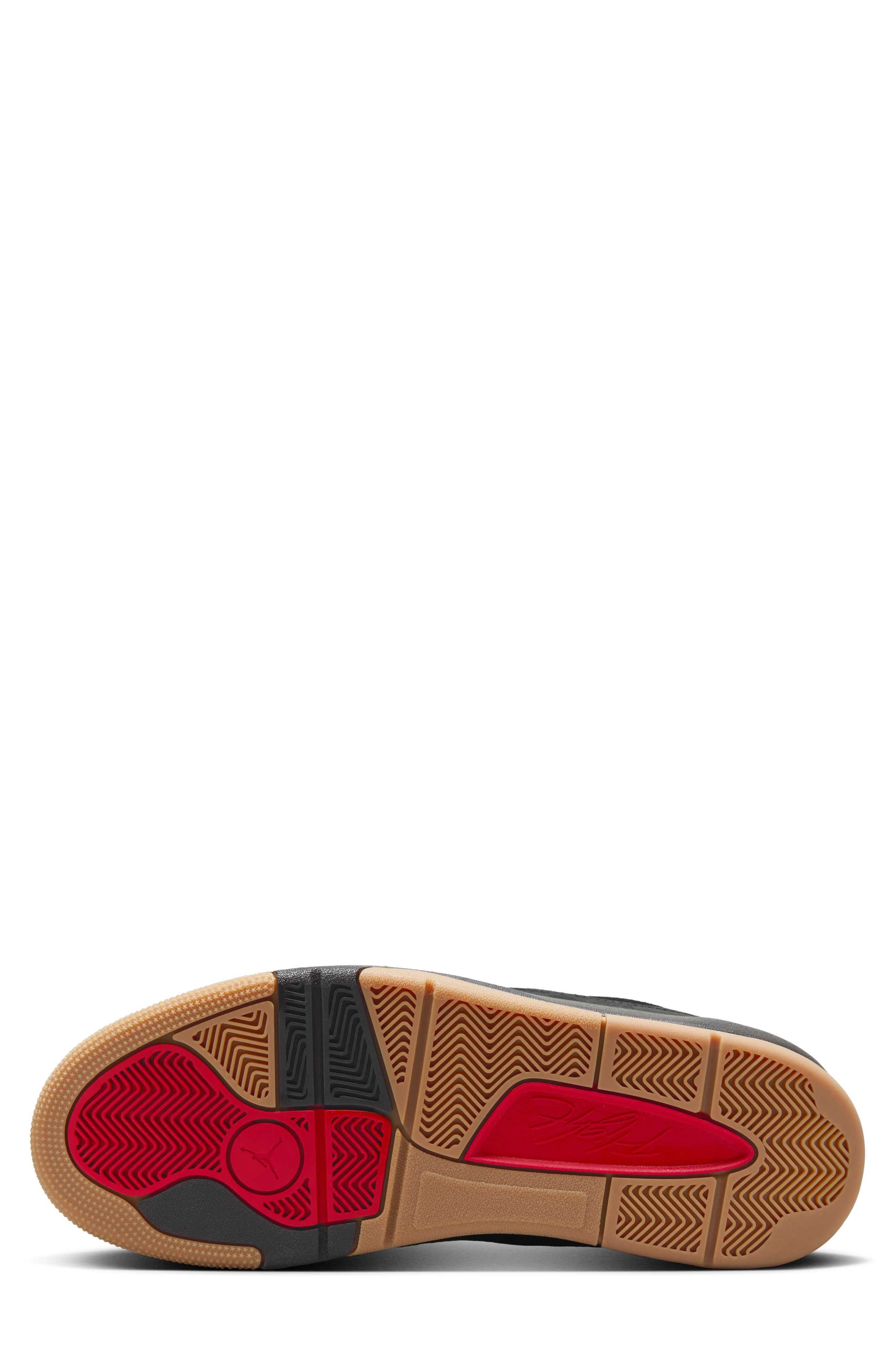 Nike Jordan Flight Court Sneaker in Black/Varsity Red at Nordstrom - 4