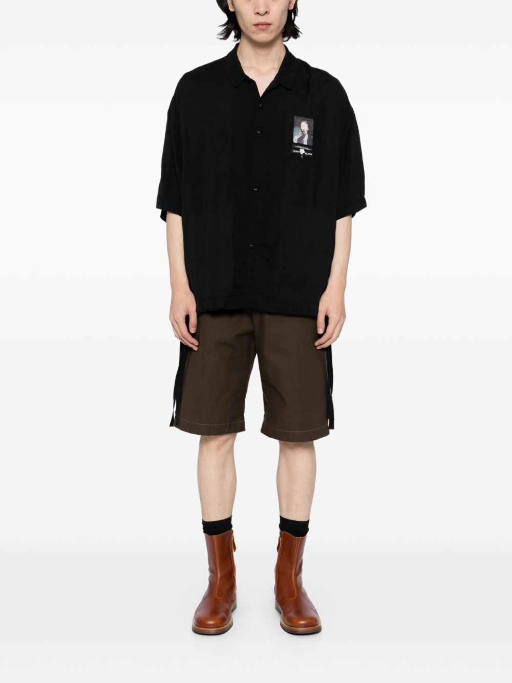 graphic-print shirt - 2