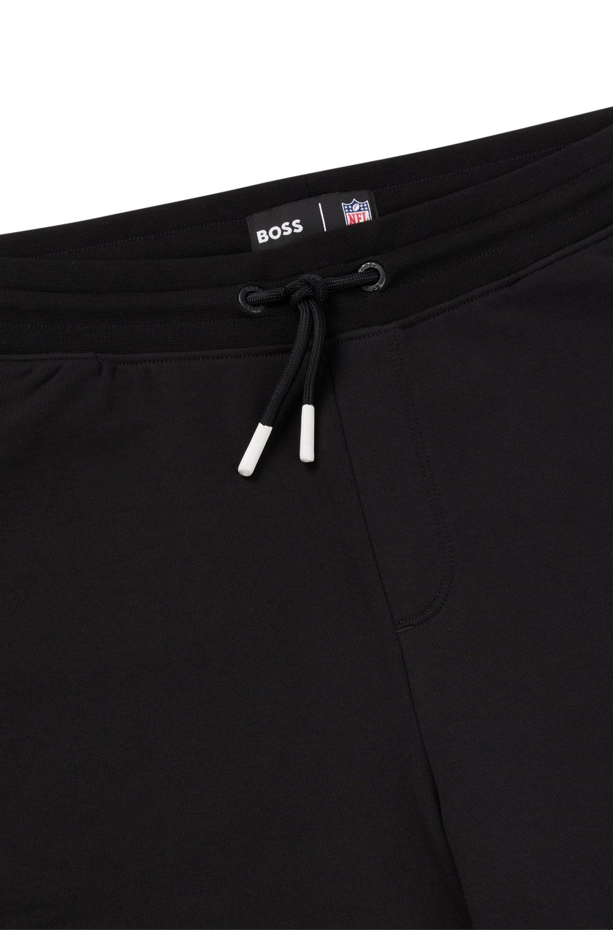 BOSS X NFL COTTON-TERRY SHORTS WITH COLLABORATIVE BRANDING - 6
