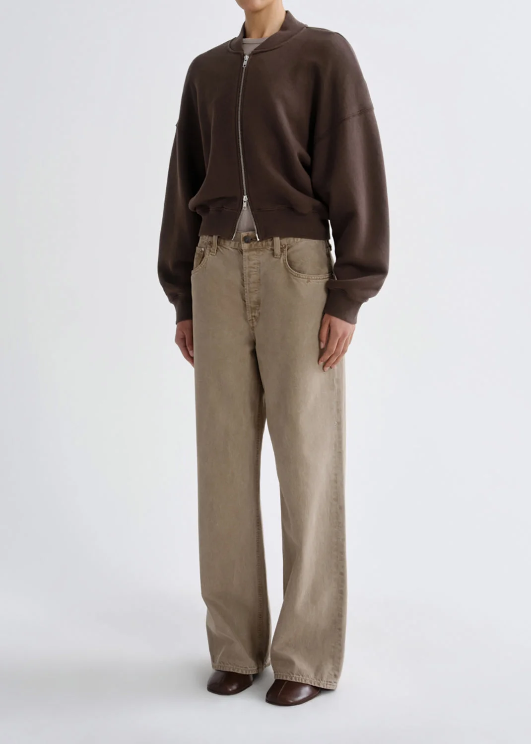 TESS SWEATSHIRT IN BRACKEN - 1