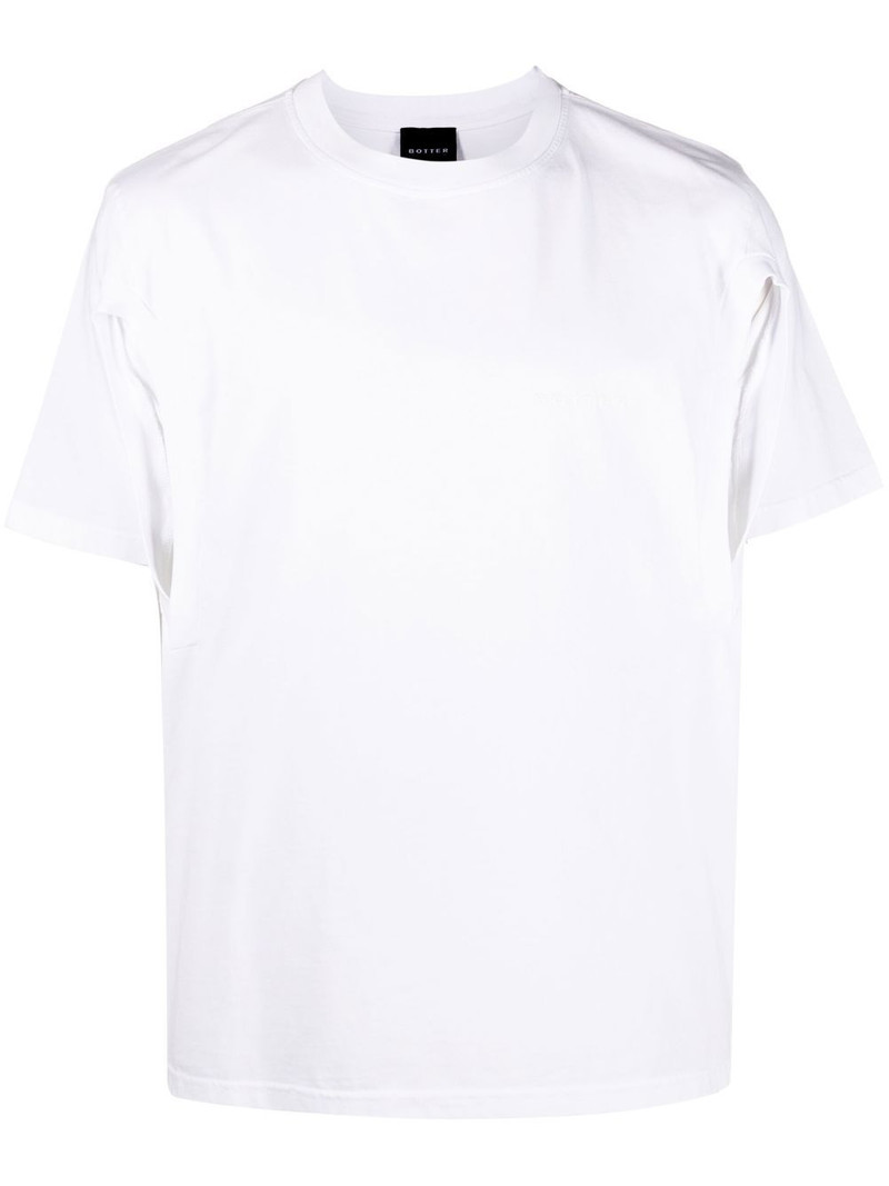 cut-out organic cotton T-shirt 1