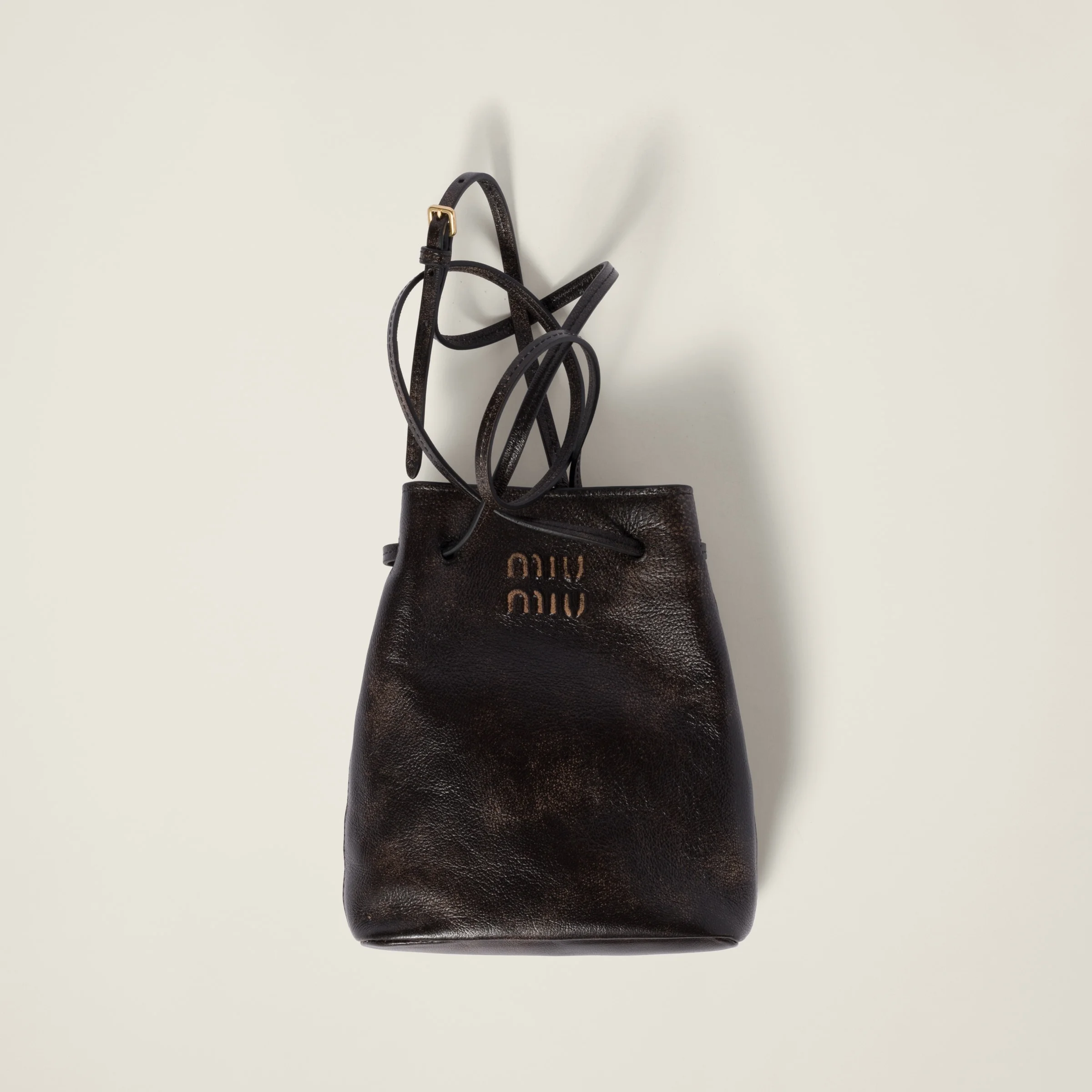 Nappa leather pouch - 1