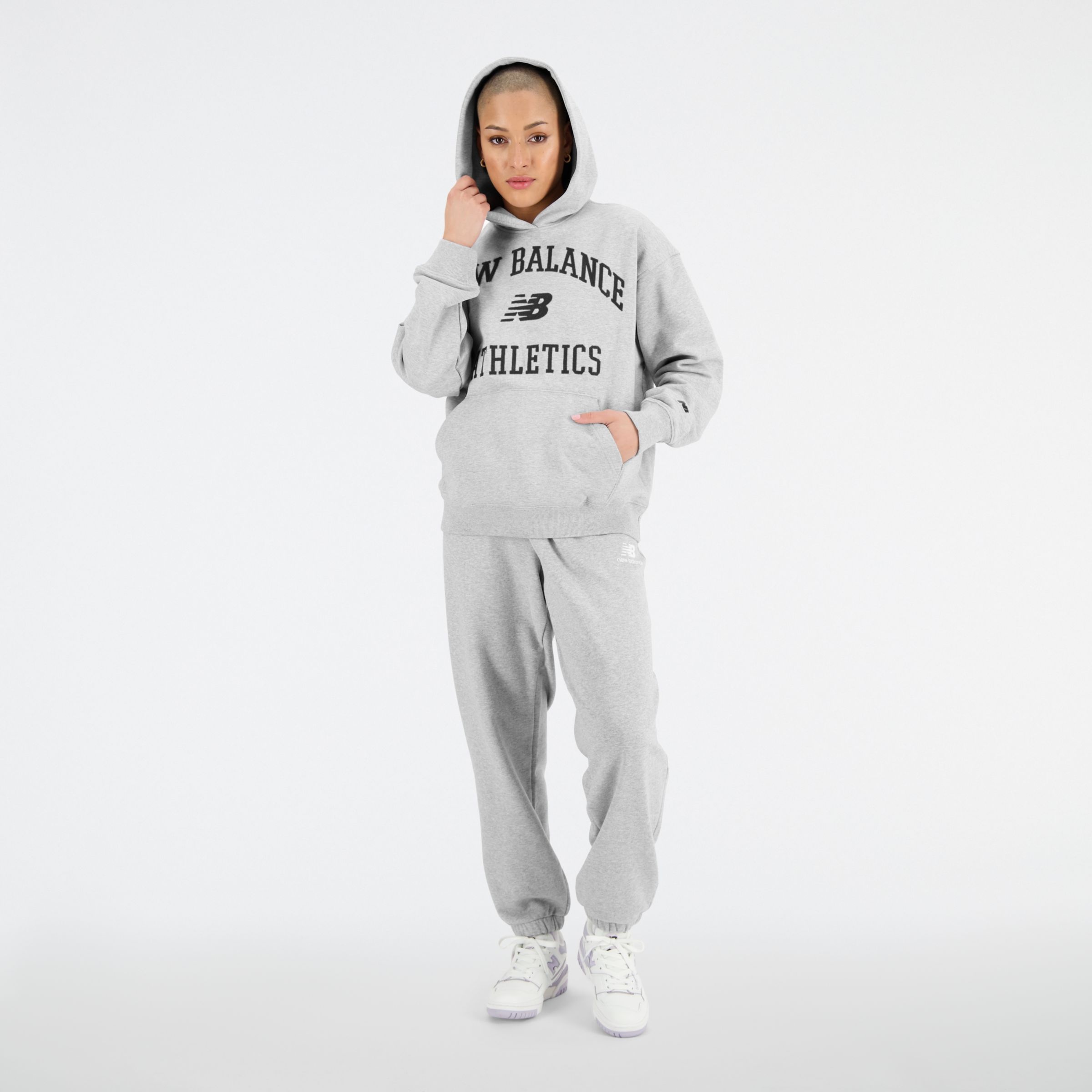 Athletics Varsity Oversized Fleece Hoodie - 6