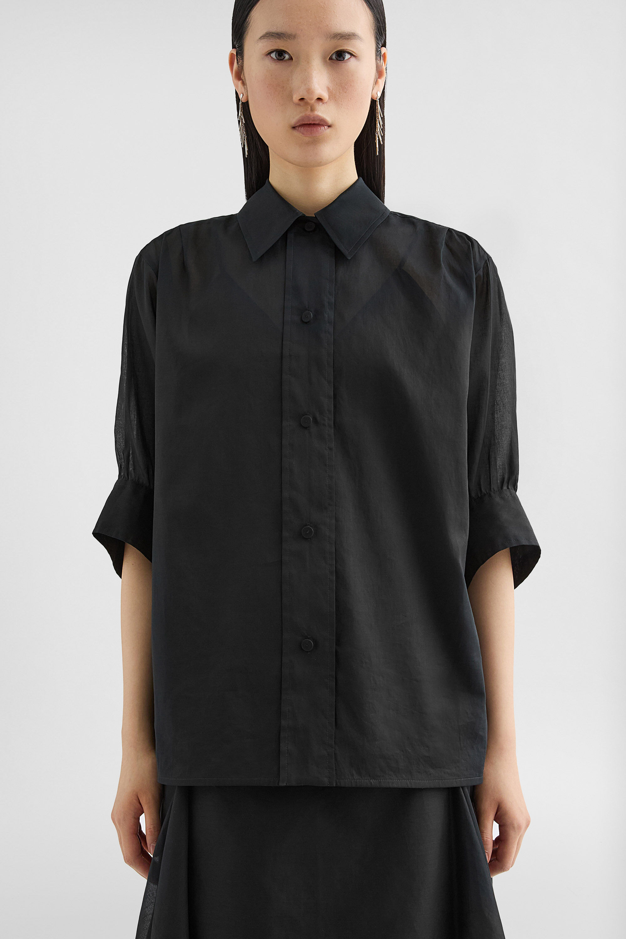 Cotton Muslin Shirt - 6