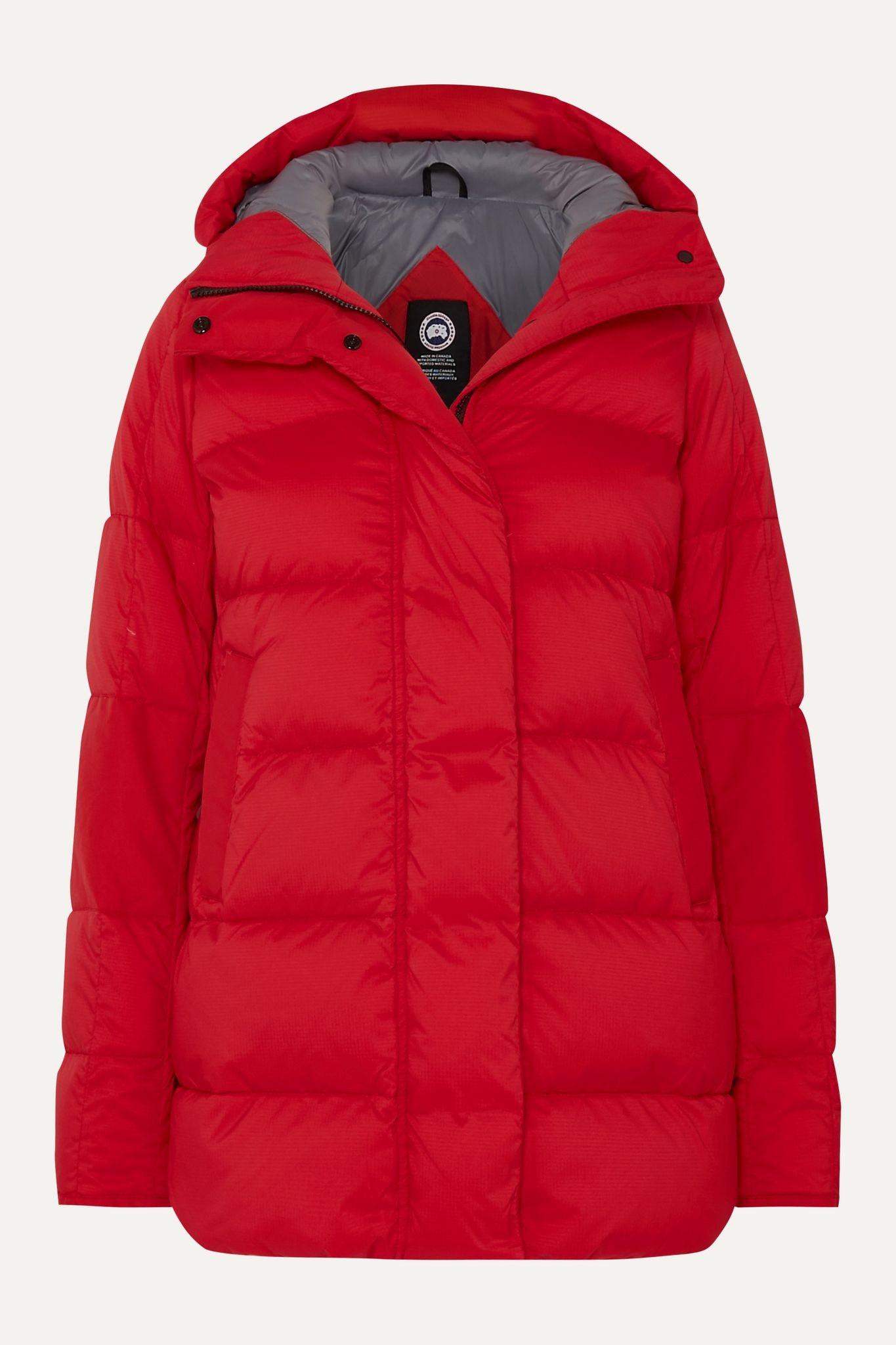 Alliston hooded quilted shell down jacket - 1