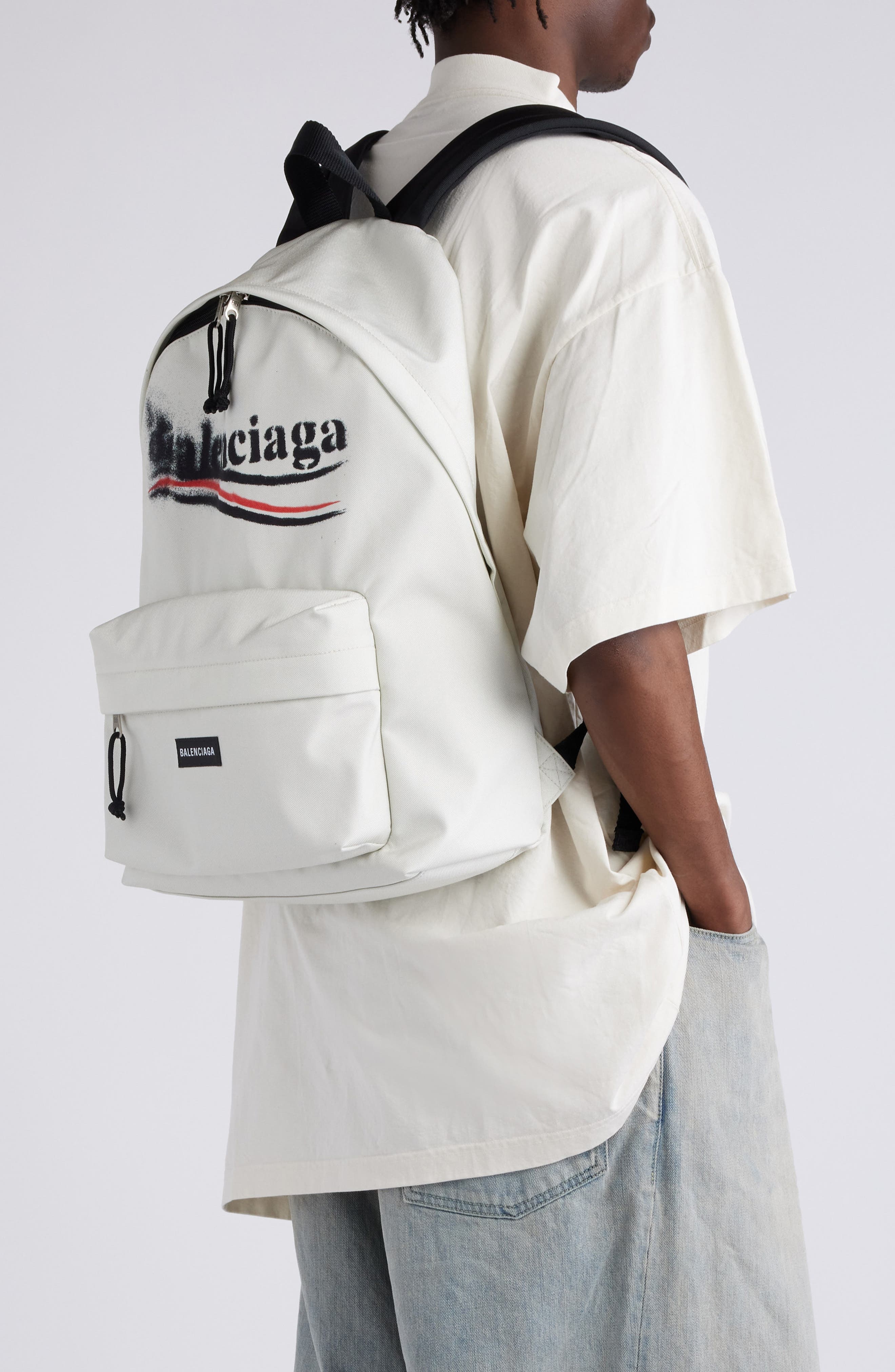 Balenciaga Explorer Backpack in Ecru at Nordstrom - 2