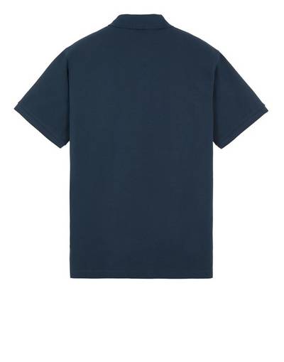 Stone Island 22R39 COTTON PIQUÉ AVIO BLUE outlook