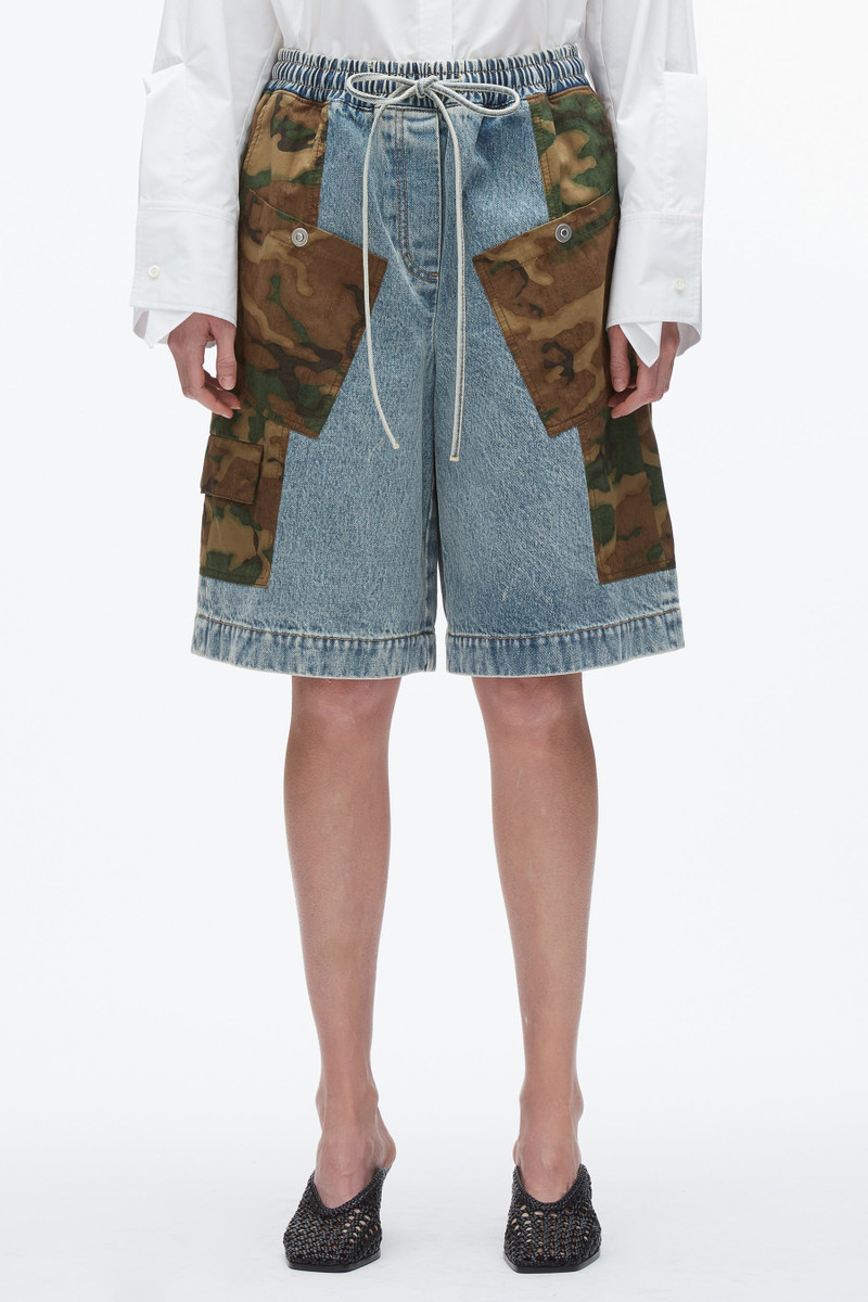 Patchwork Camo Basketball Short 3