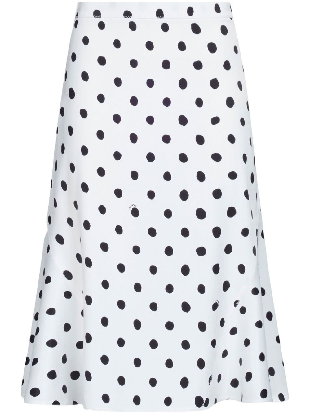 polka-dot A-Line skirt - 1