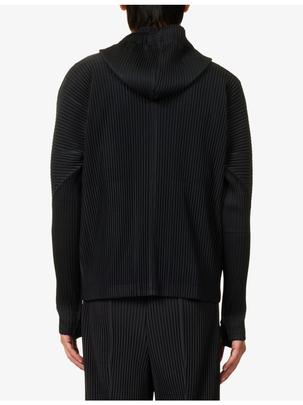 July Pleated Woven Hoodie - 4