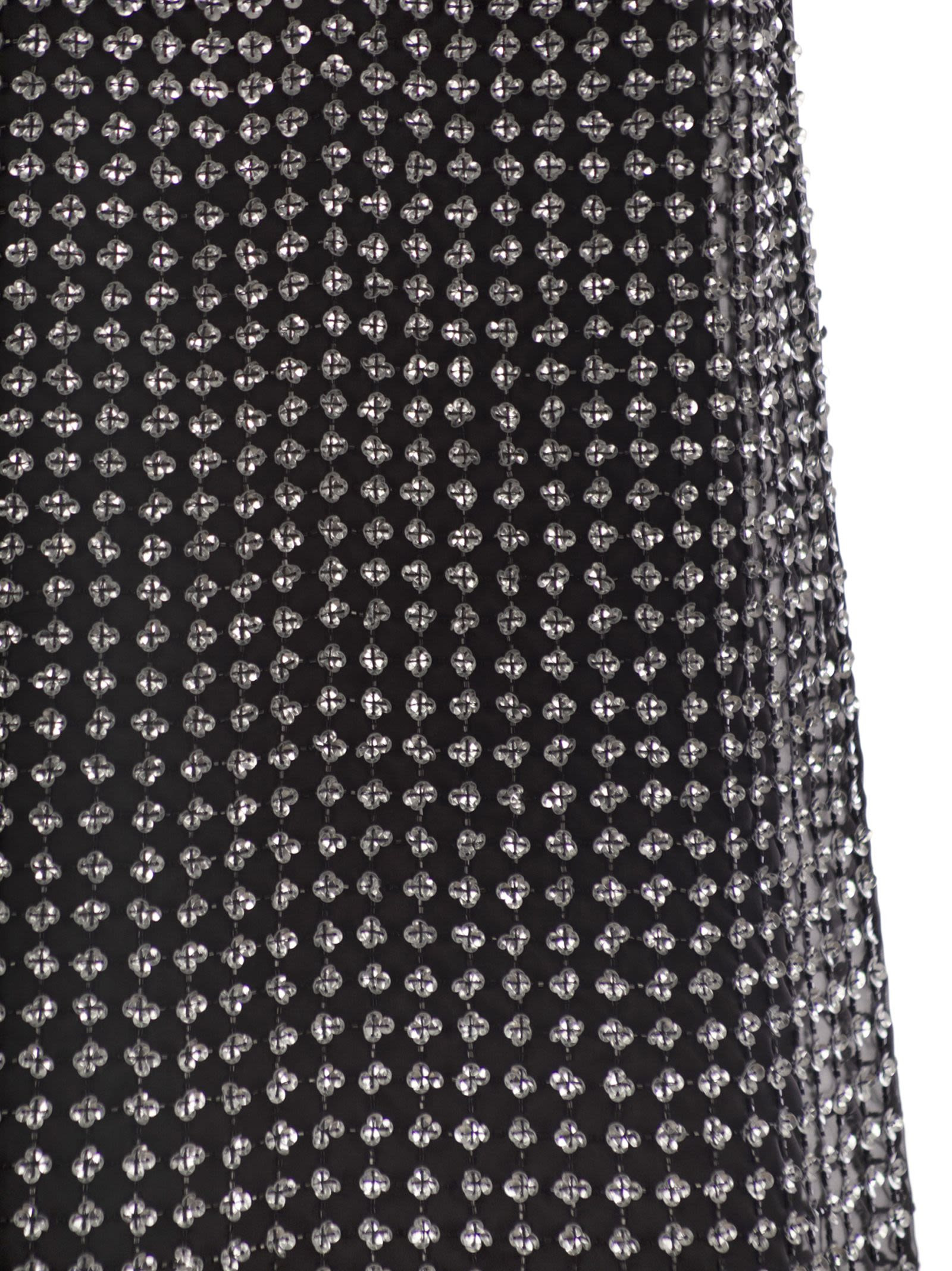 Maxmara Women Rita - Short Organza And Sequin Dress - 4