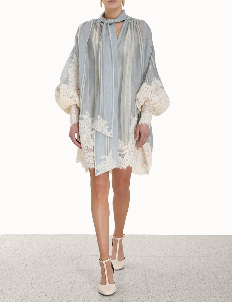 strapless open back dress Zimmermann Corsage Braid Mini Dress (For Hire)  EKOLUV