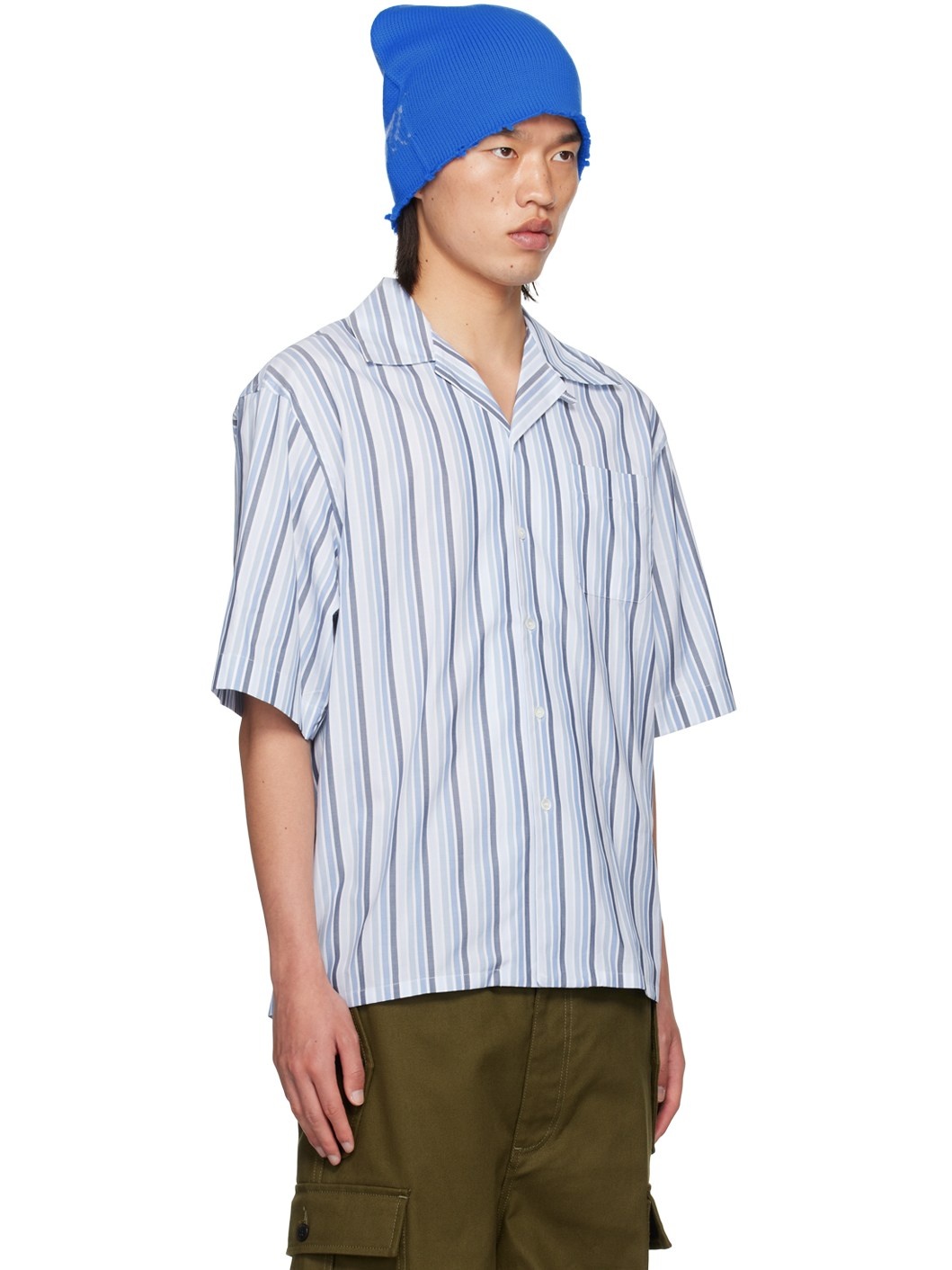 Blue Striped Shirt - 2